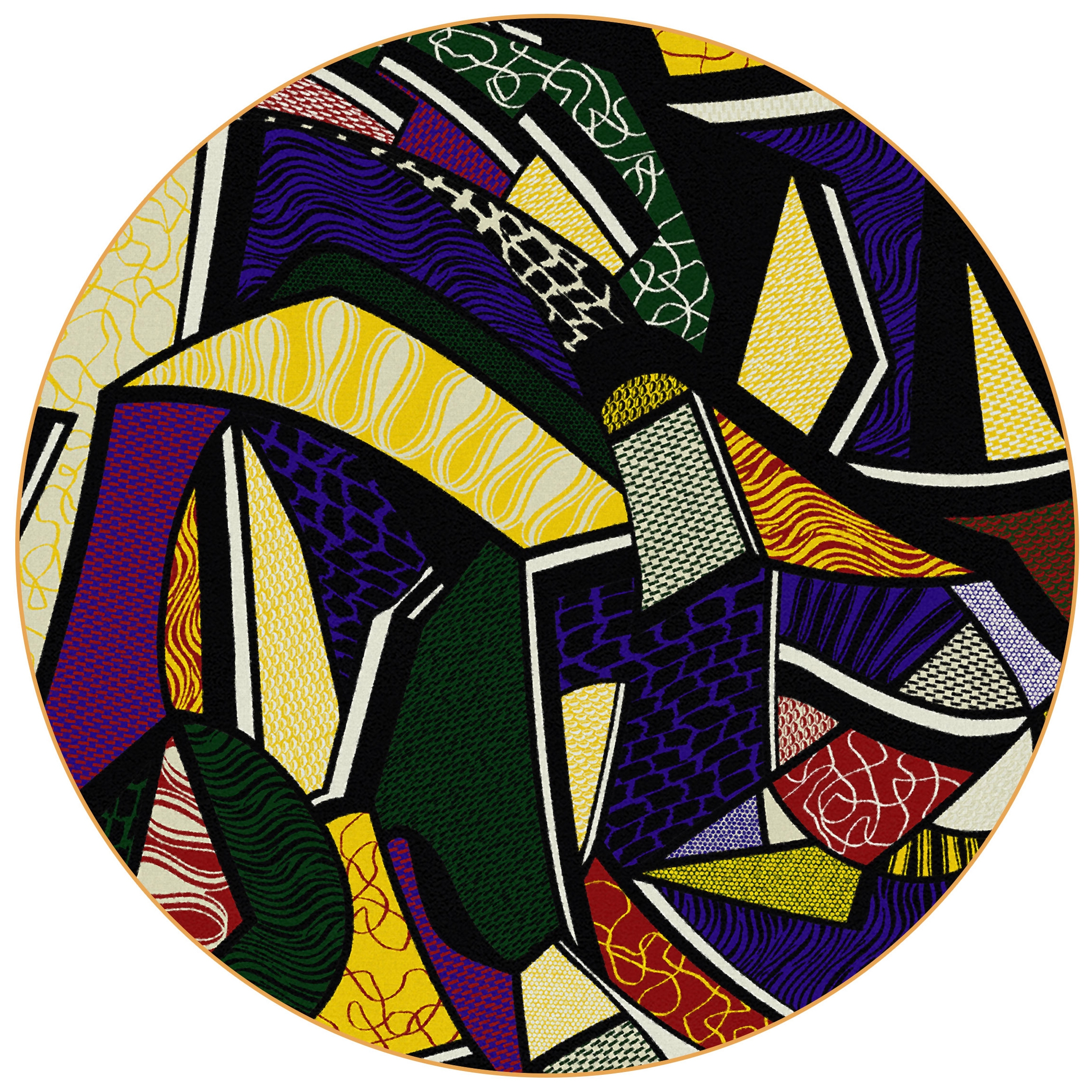 Patchwork (Rug) | PT3.01.2 | Ø 350 cm