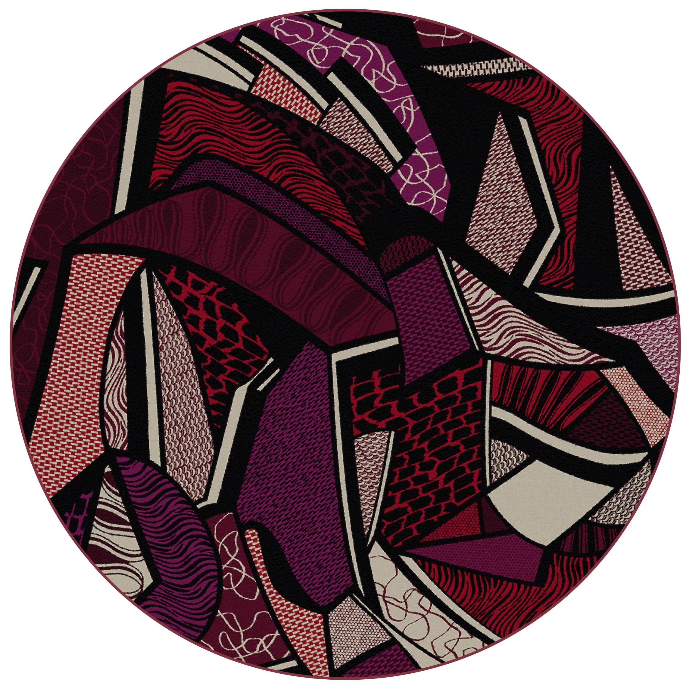 Patchwork (Rug) | PT3.01.3 | Ø 350 cm