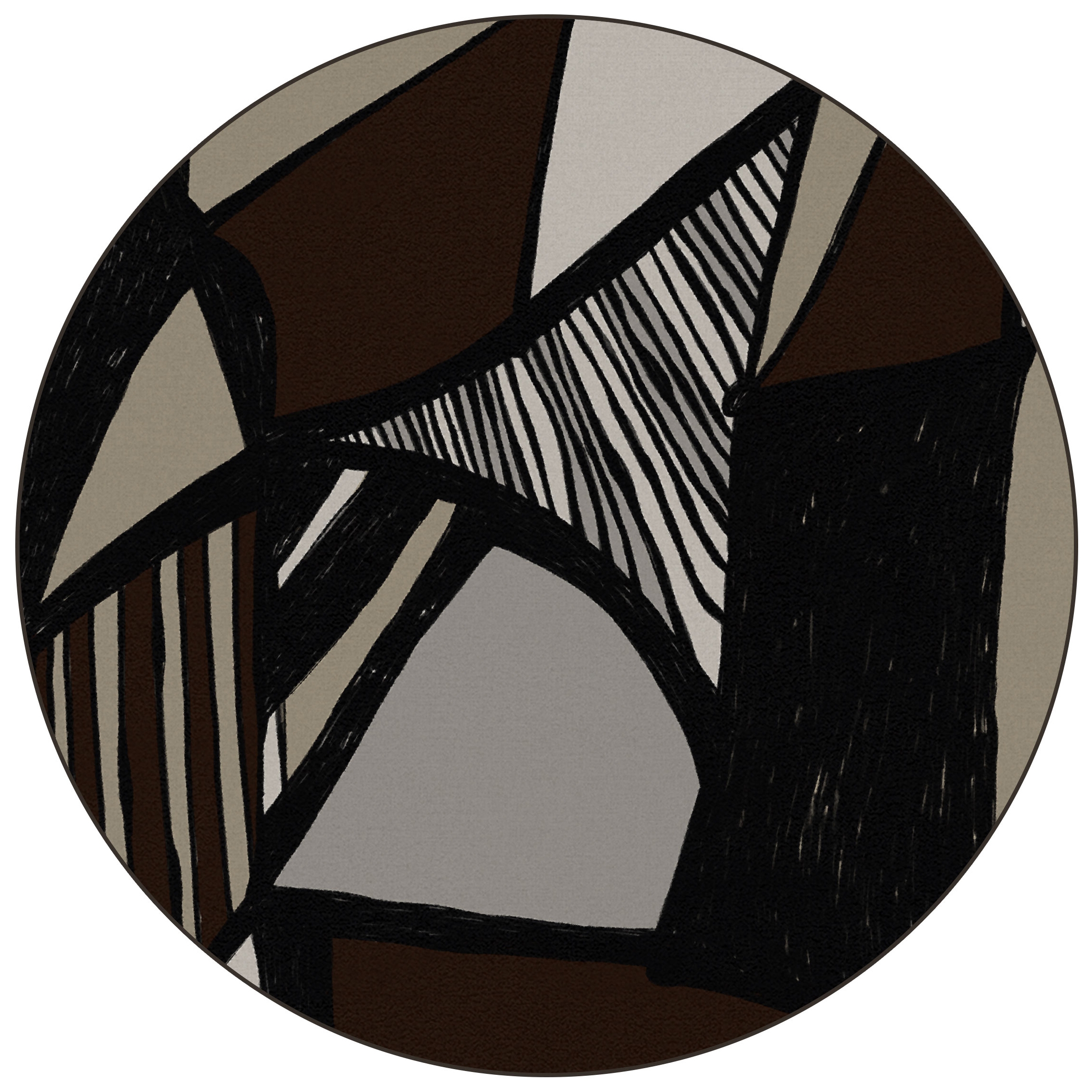 Rhythm and Lines (Rugs) | RL3.01.3 | Ø 350 cm