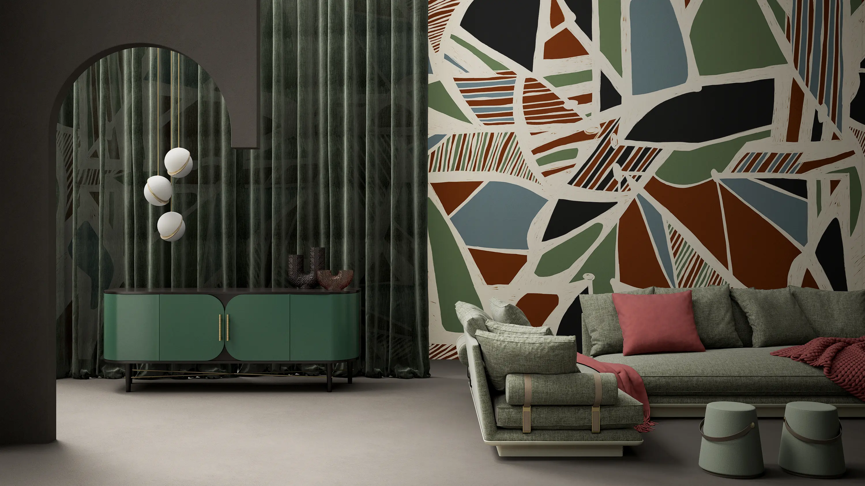 YO2 - Rhythm and Lines (Wallpapers) | RH1.01.3 GL / FF