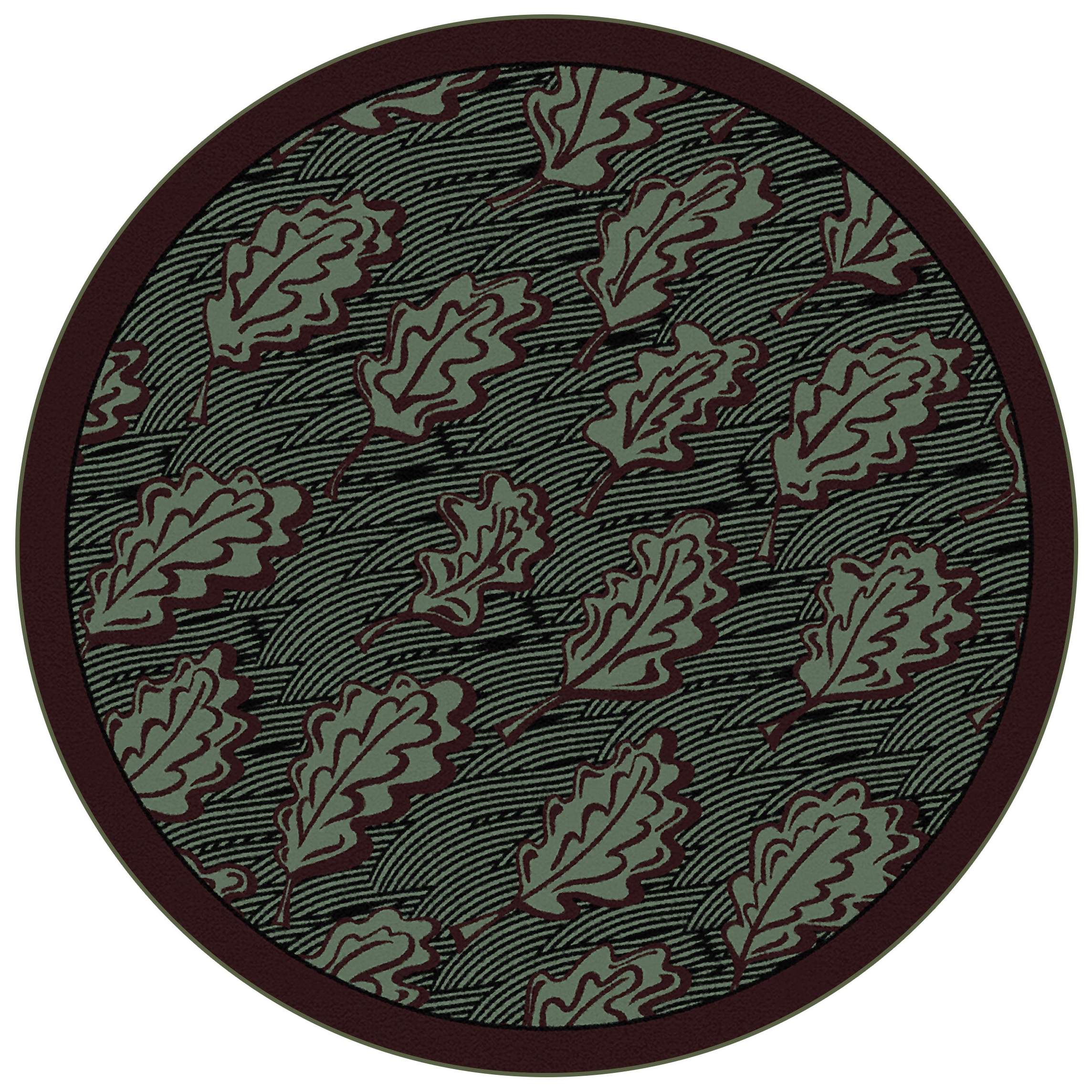 The Oak Leaves (Rugs) | OA3.01.2 | Ø 350 cm