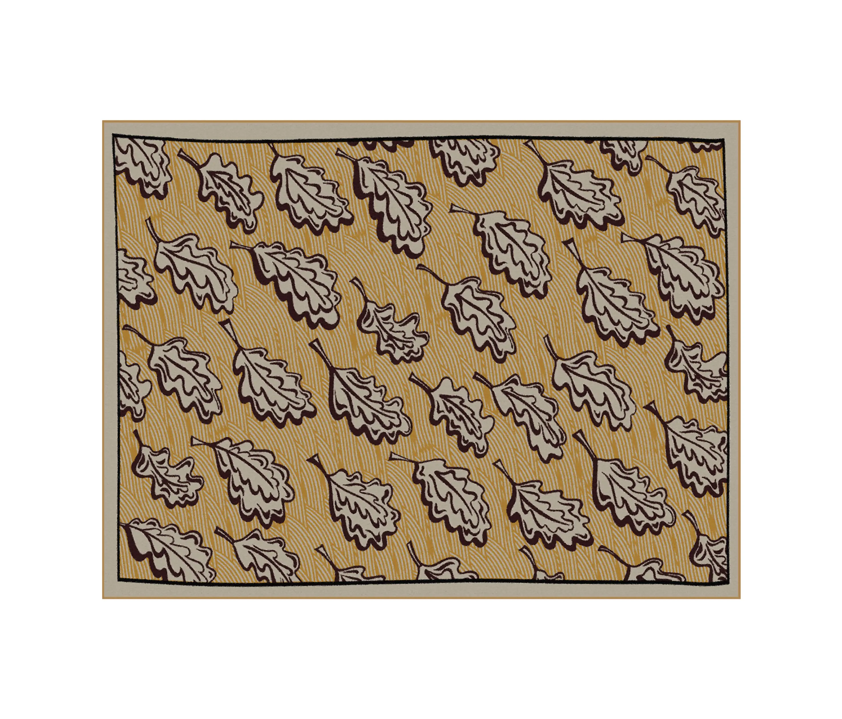 YO2 - The Oak Leaves (Rugs) | OA3.01.3 | 200 x 300 cm