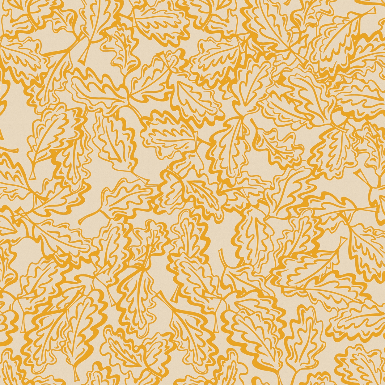 The Oak Leaves (Wallpaper) | OK1.01.2 GL / FF