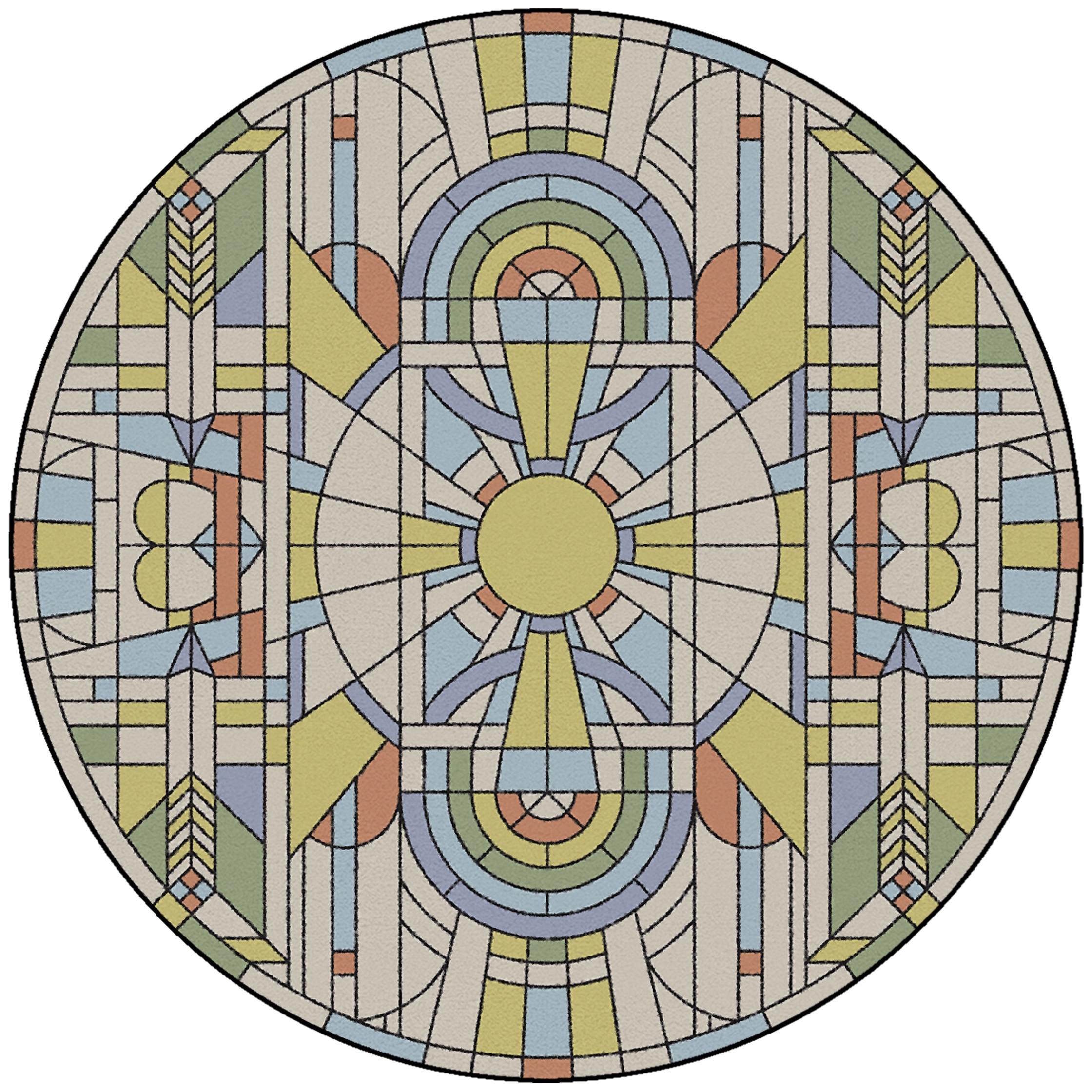 Vetro (Rugs) | VE3.02.2 | Ø 350 cm