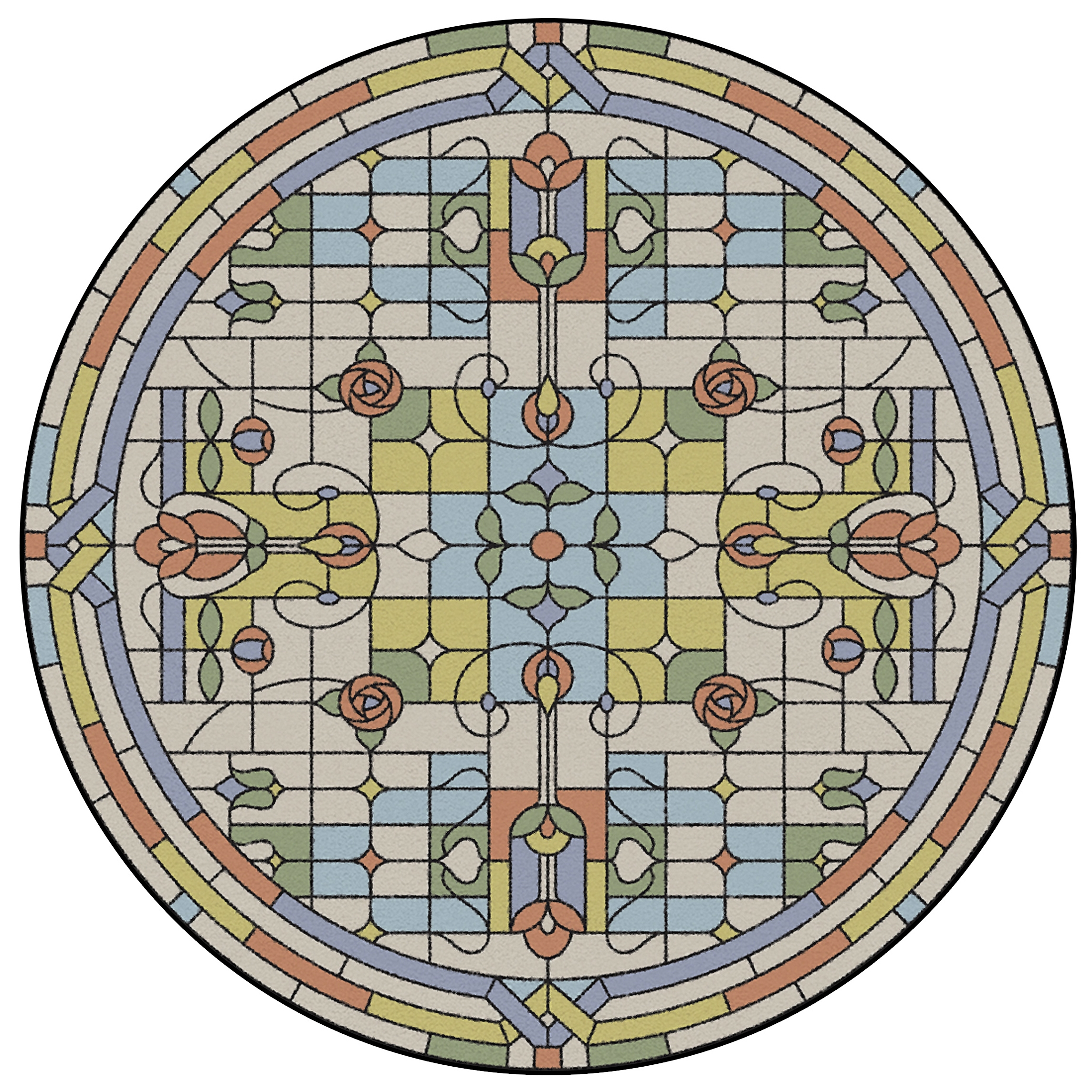 Vetro (Rugs) | VE3.03.2 | Ø 350 cm