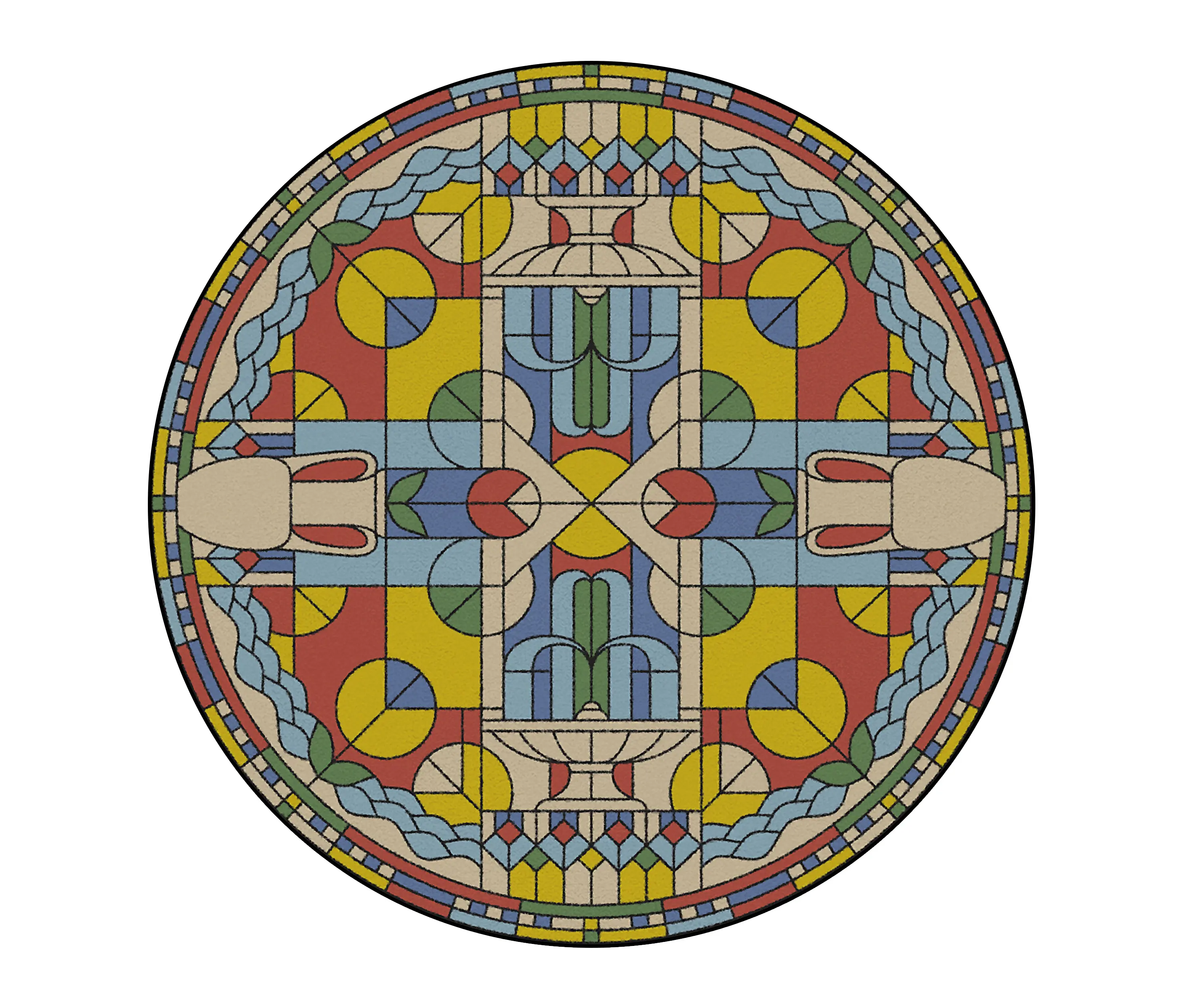 YO2 - Vetro (Rugs) | VE3.04.1 | Ø 350 cm