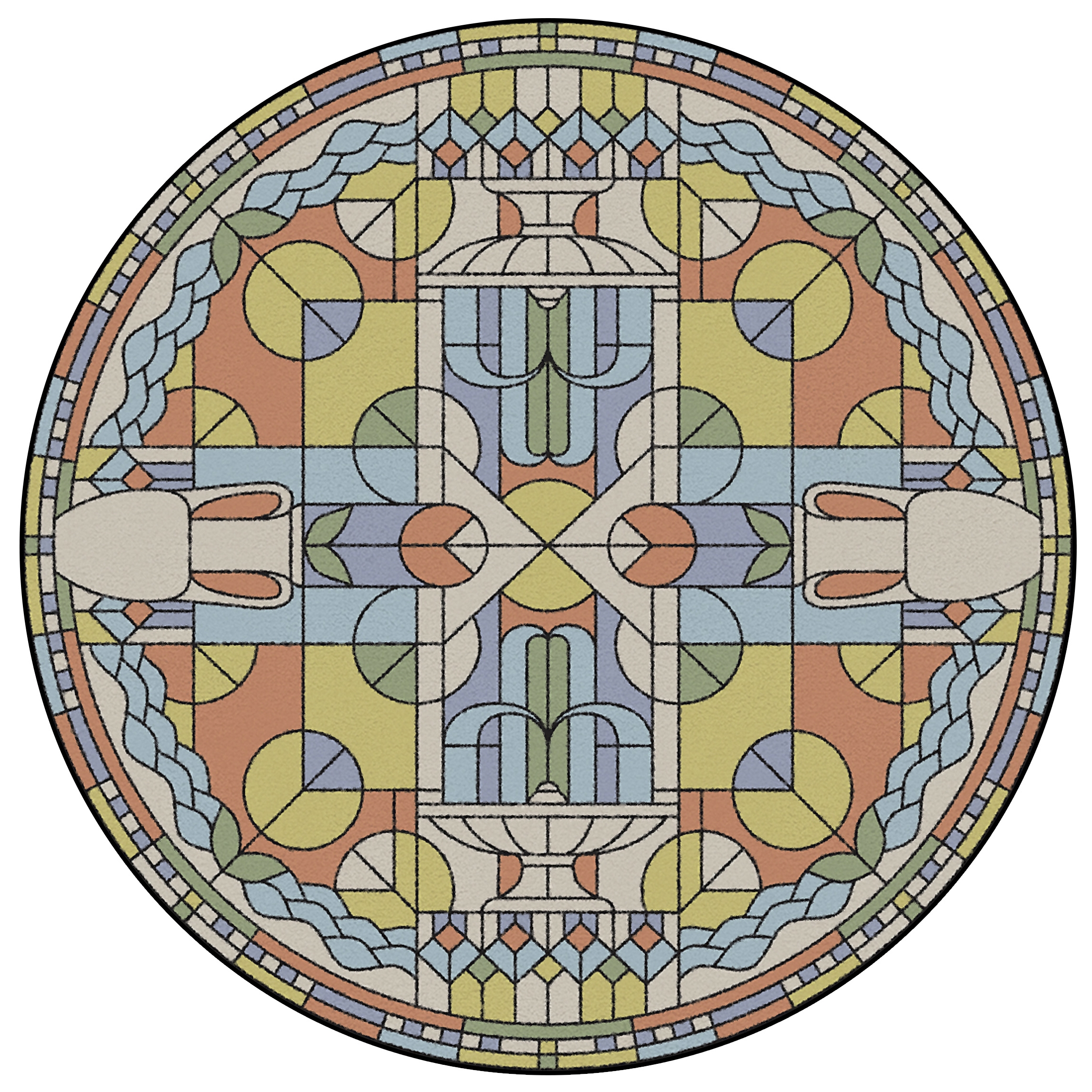 Vetro (Rugs) | VE3.04.2 | Ø 350 cm
