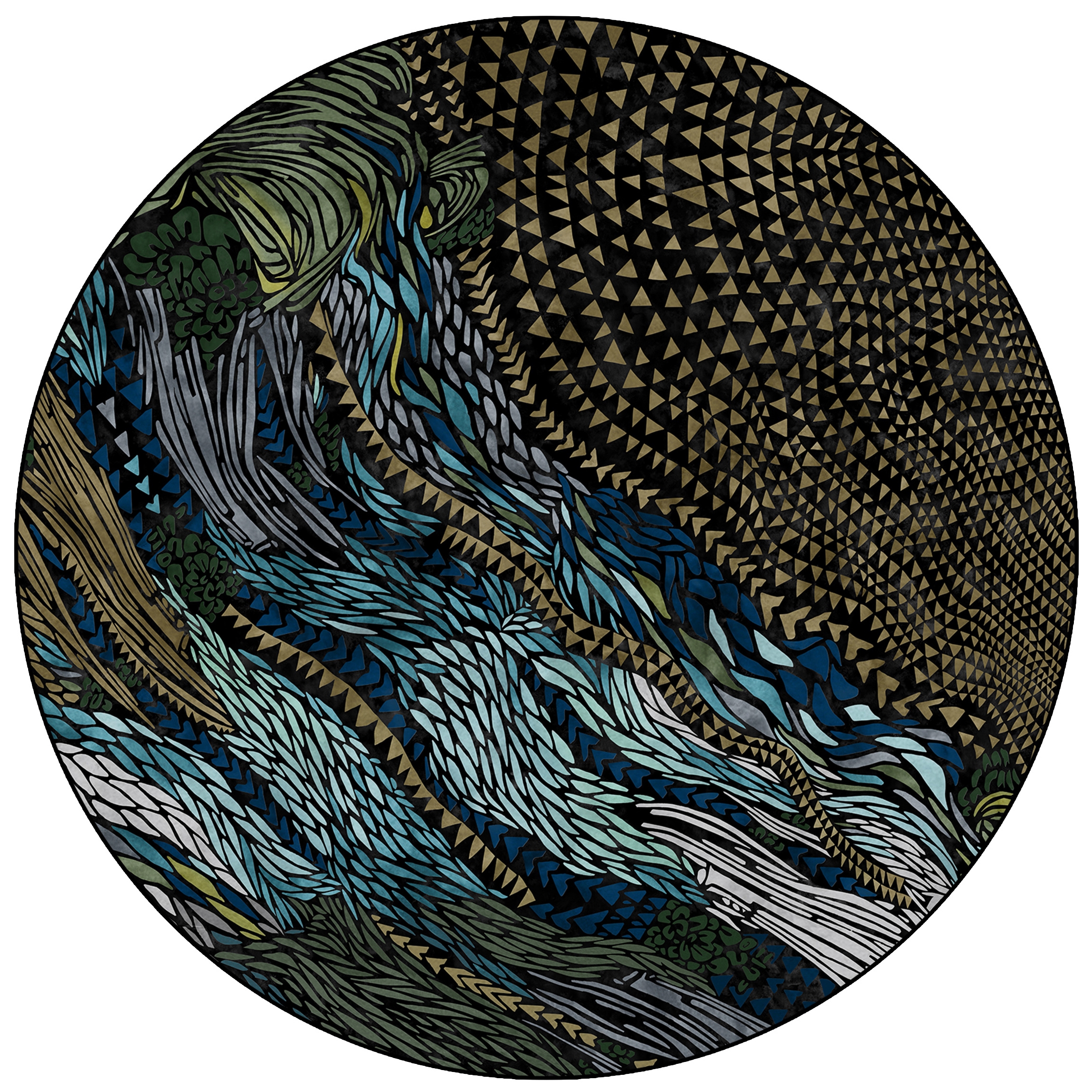 Wild Vibrations | WV3.01.2 | Ø 350 cm