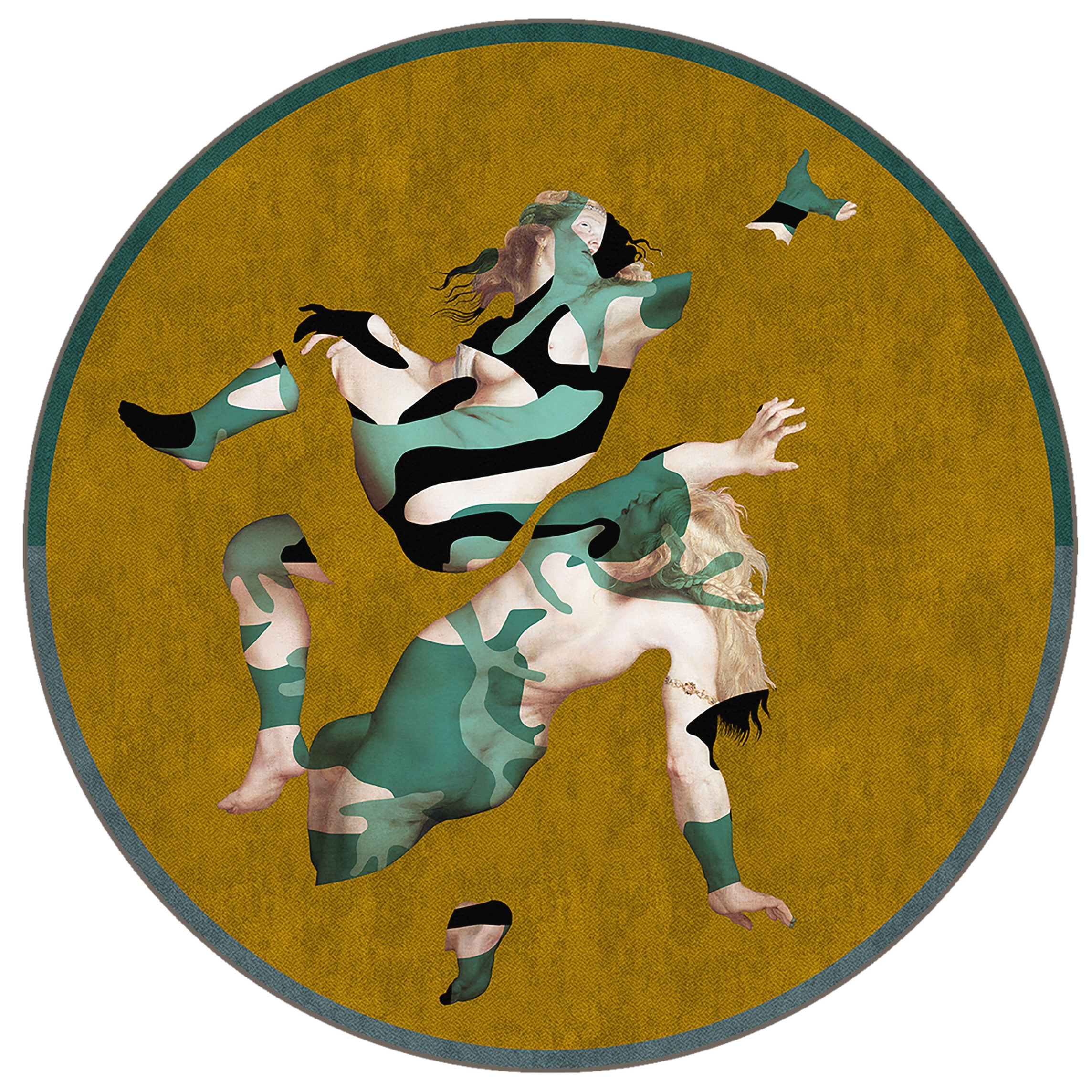 Happy Nations Have No History (Camo) | NH3.01.2 | Ø 350 cm