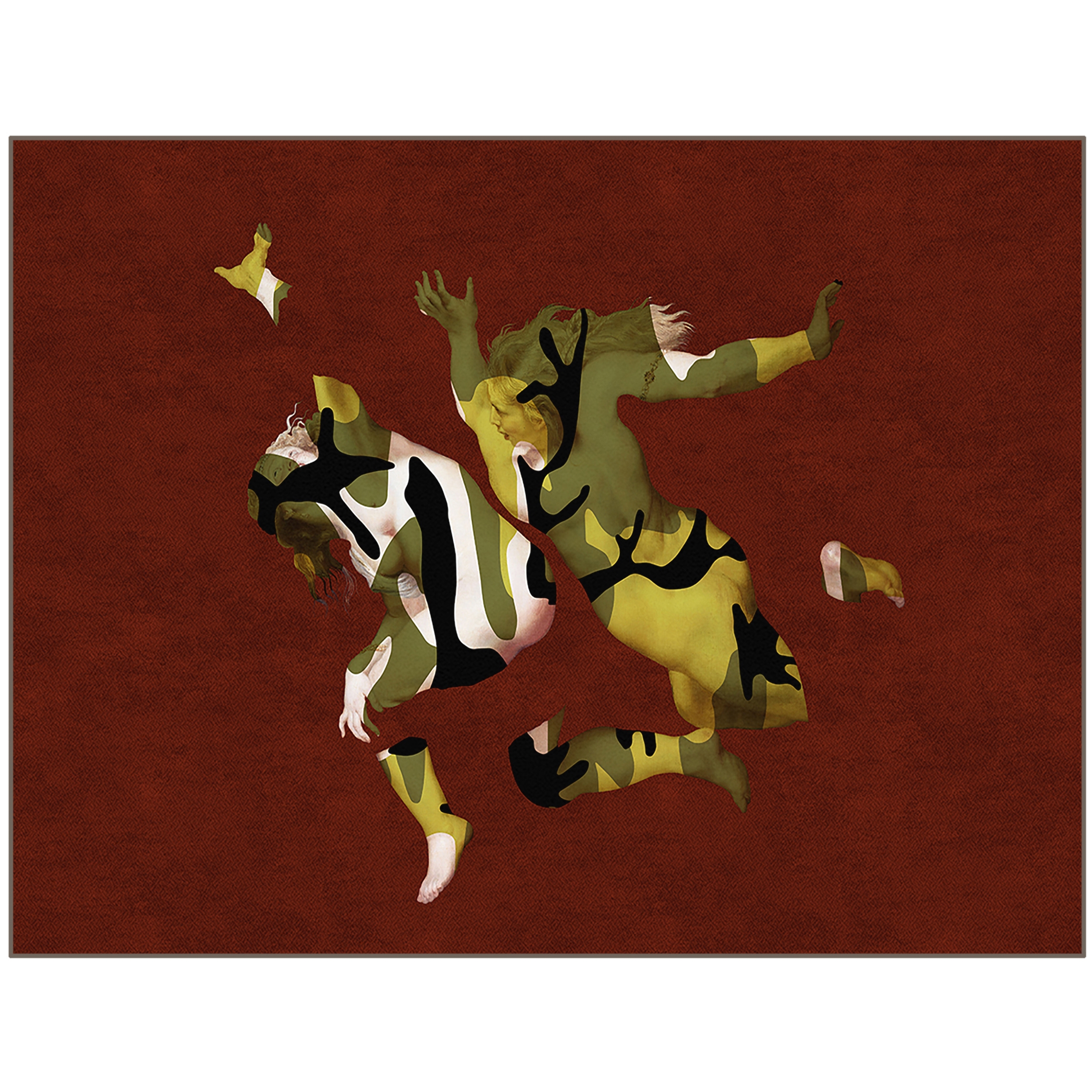 Happy Nations Have No History (Camo) | NH3.01.3 | 200 x 300 cm