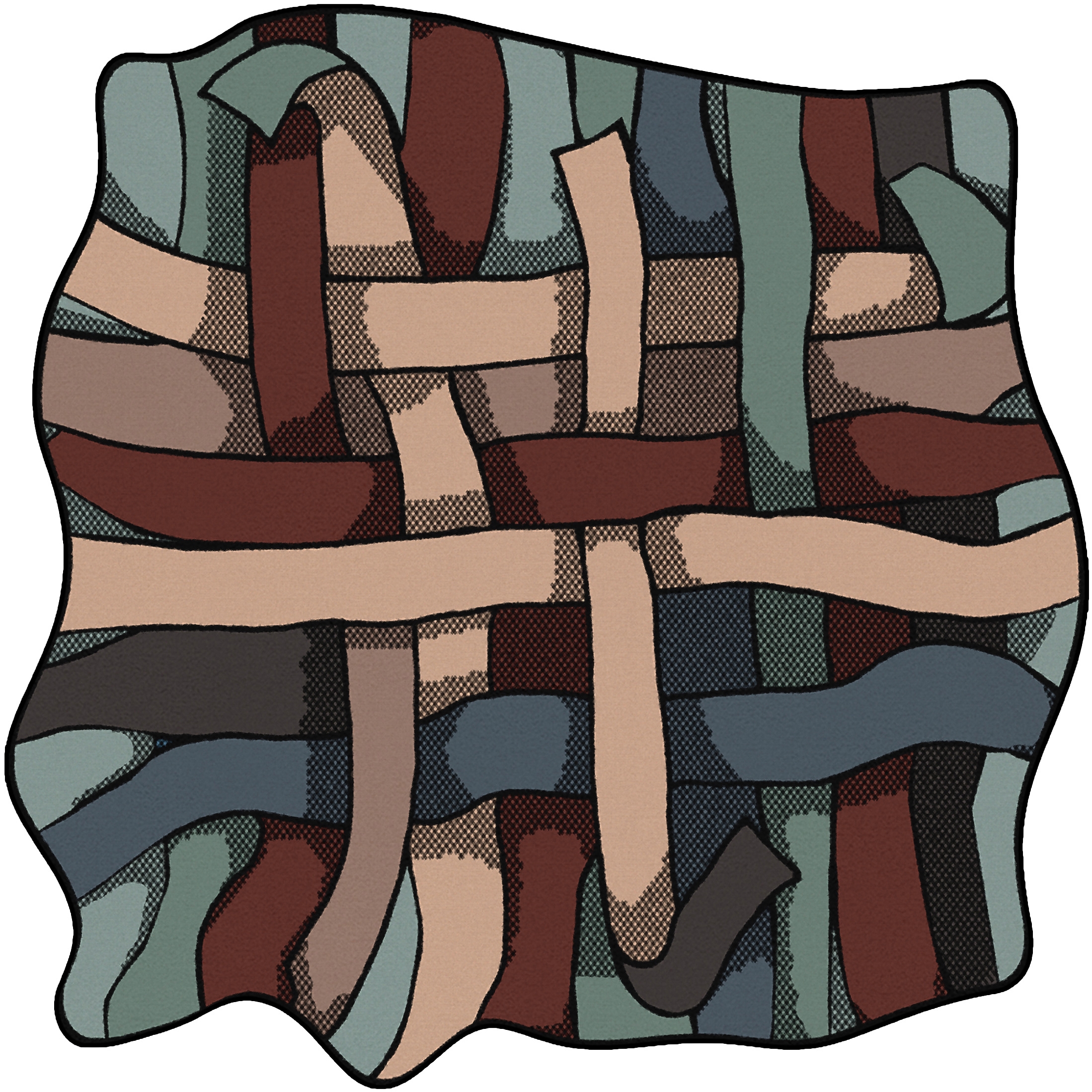 Mostra il prodotto Intrecci | IT3.01.3 | 350 x 350 cm del produttore YO2