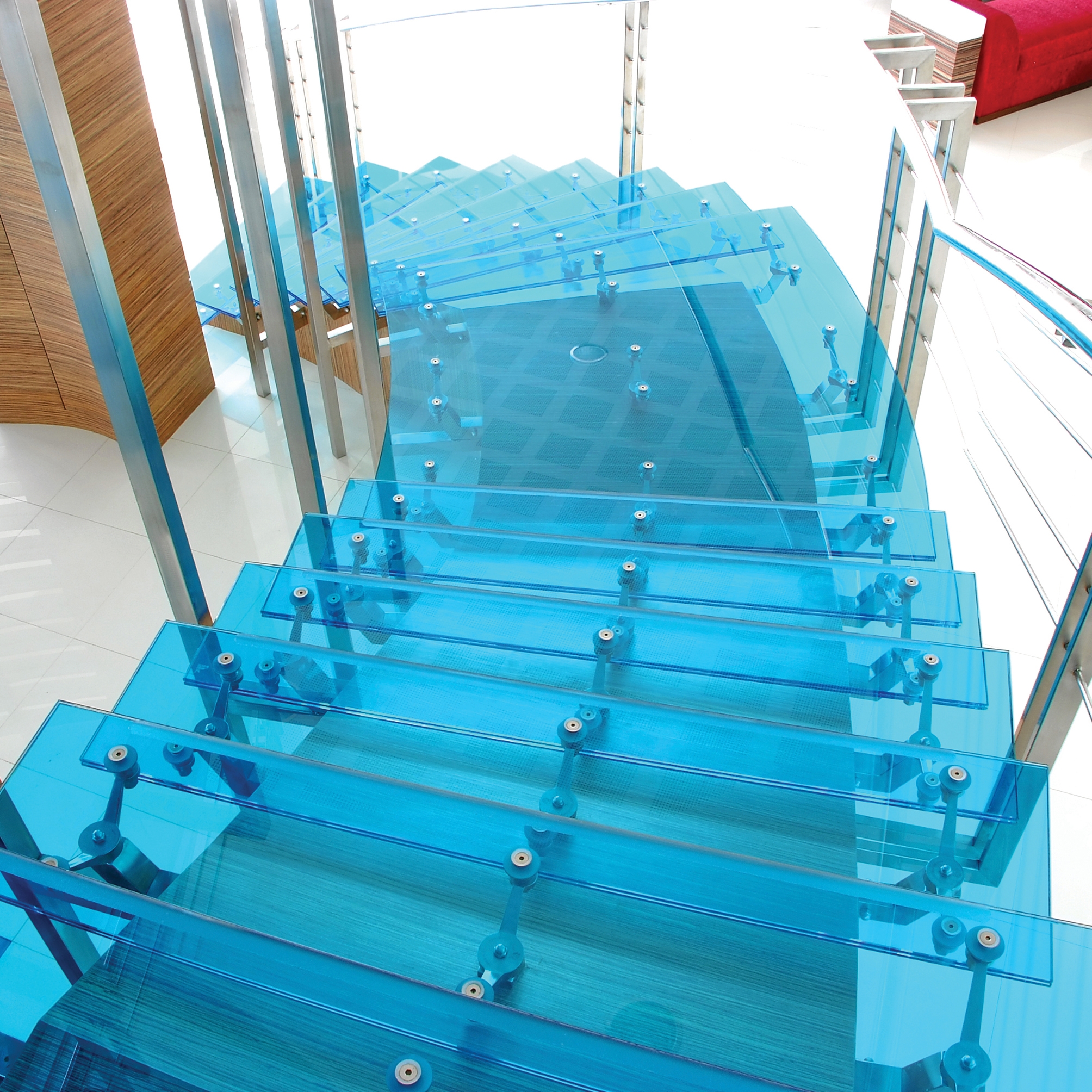Display product Vanceva | Glass stairs from manufacturer Vanceva