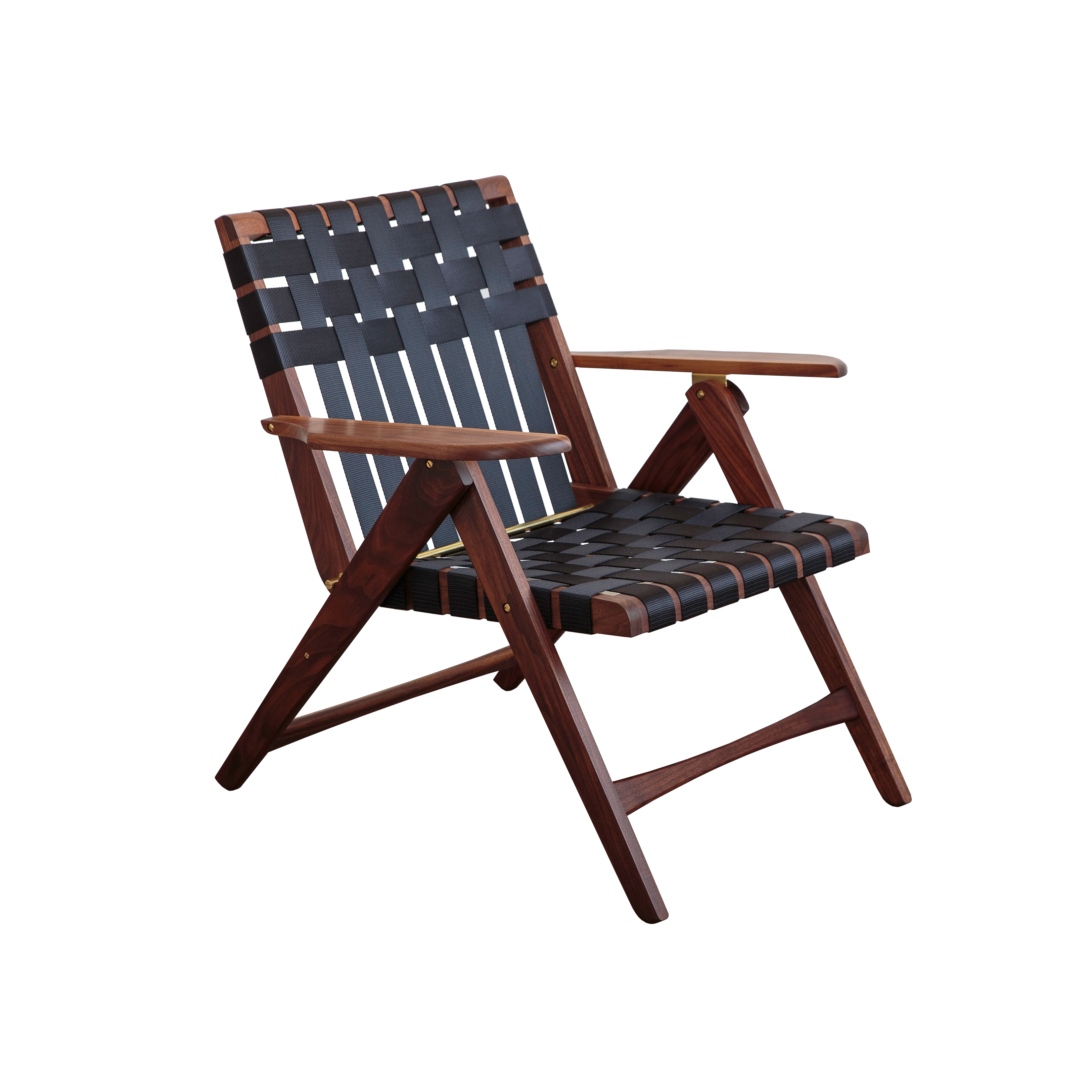 Afficher le produit Folding Lounge Chair Walnut du fabricant Todd St. John