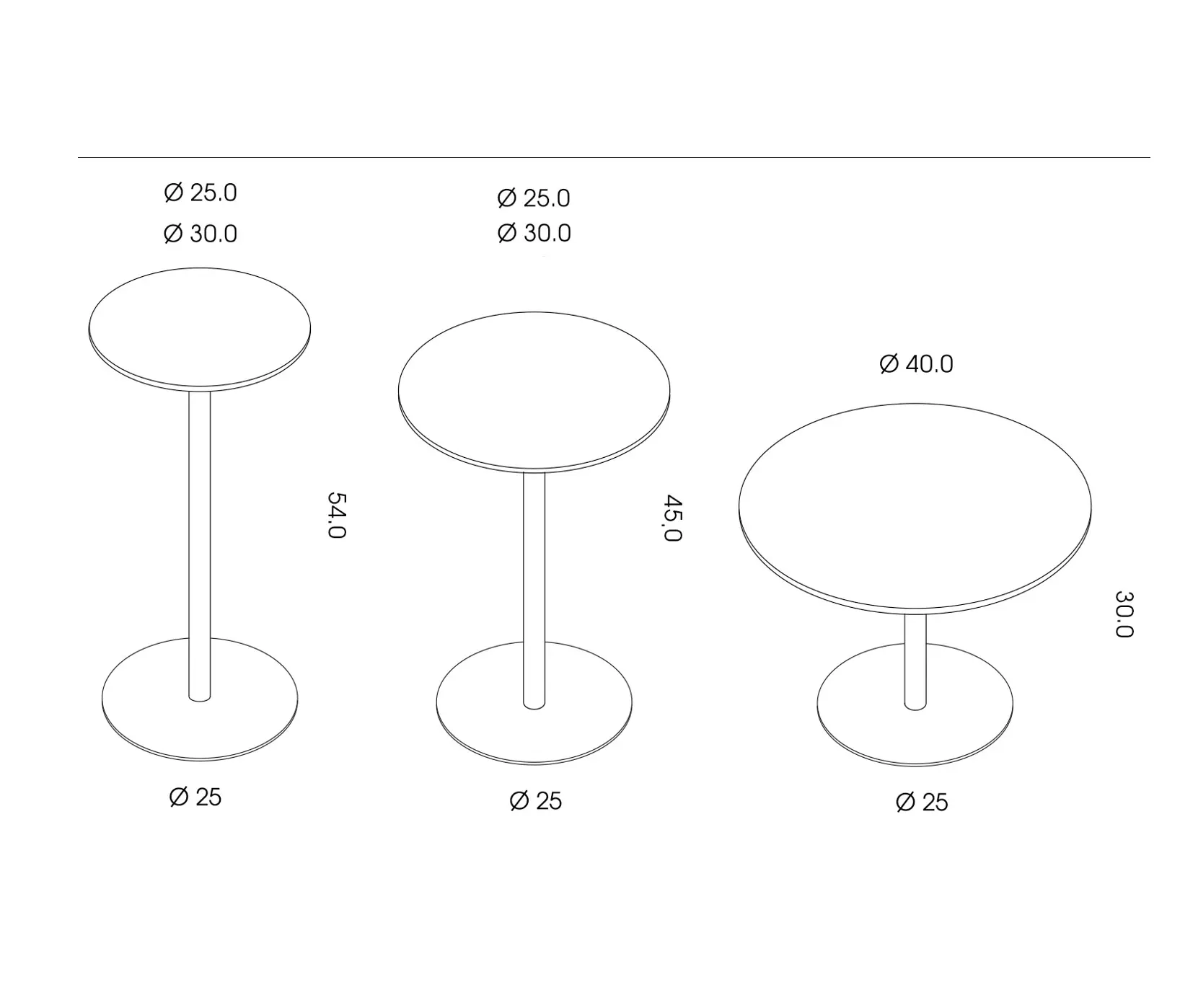 mg12 - Ester table in steel with ardesia clay top