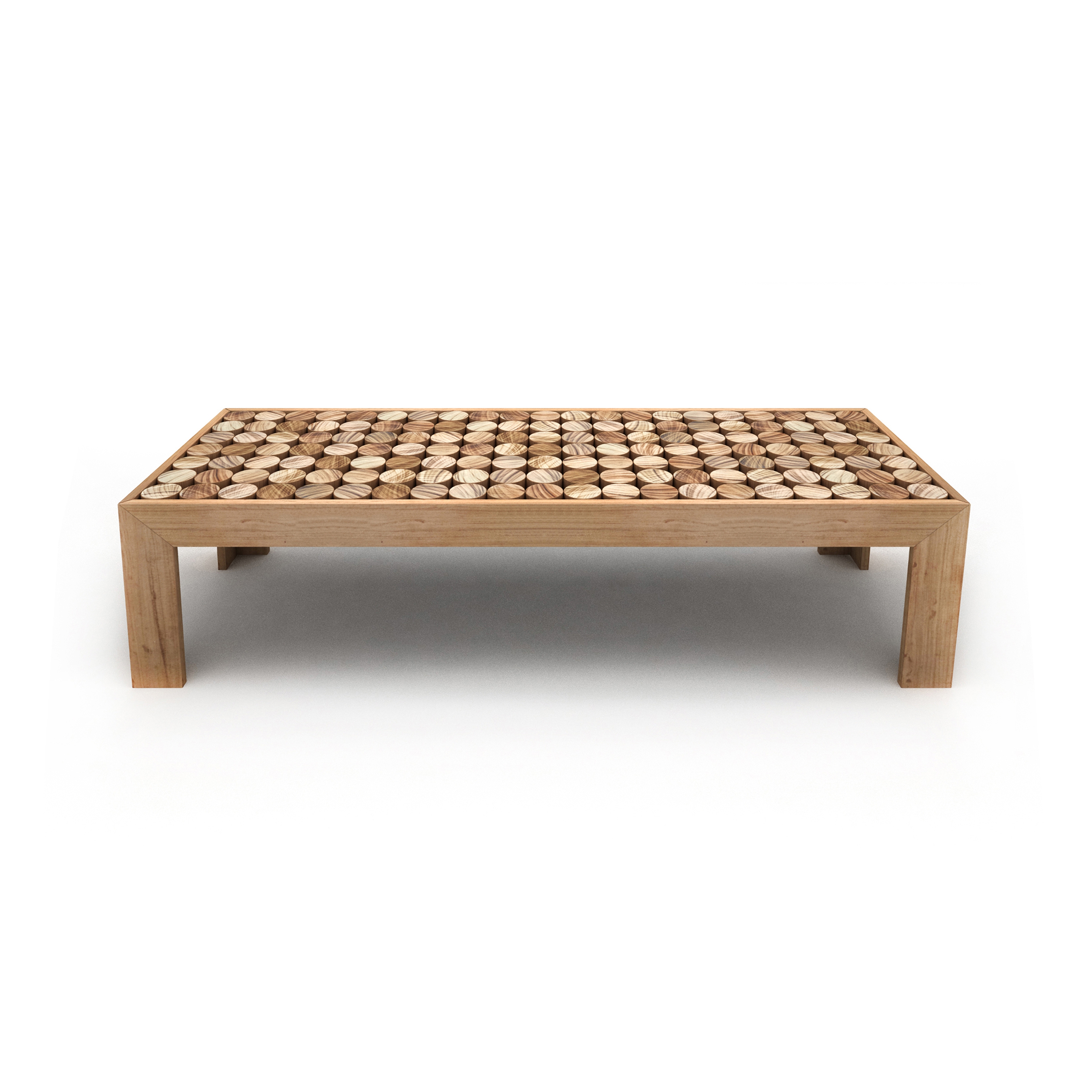 Display product Sofia wood bench from manufacturer mg12