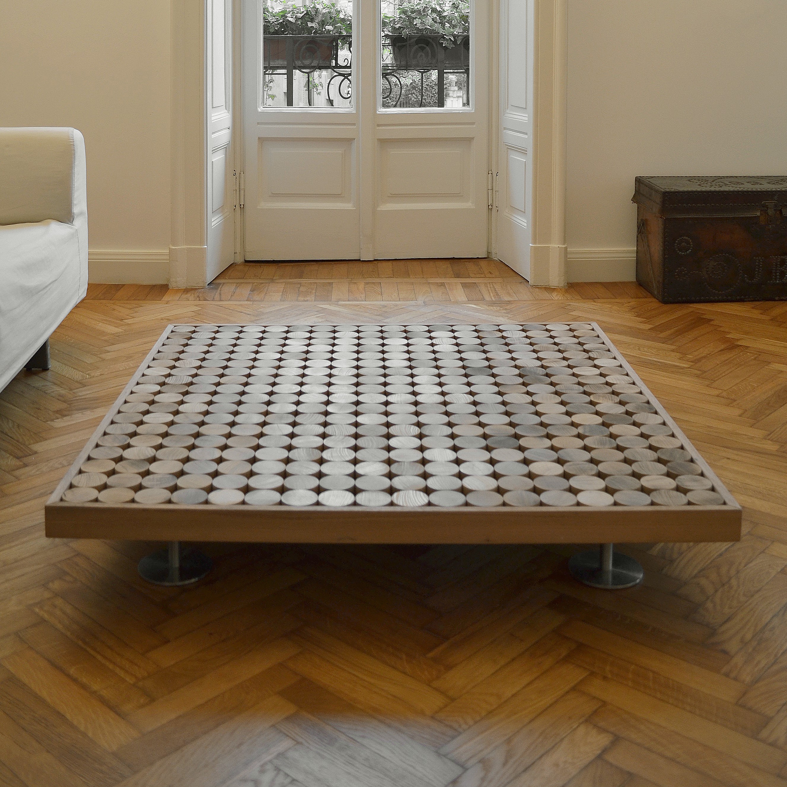Display product Sofia wood coffee table from manufacturer mg12