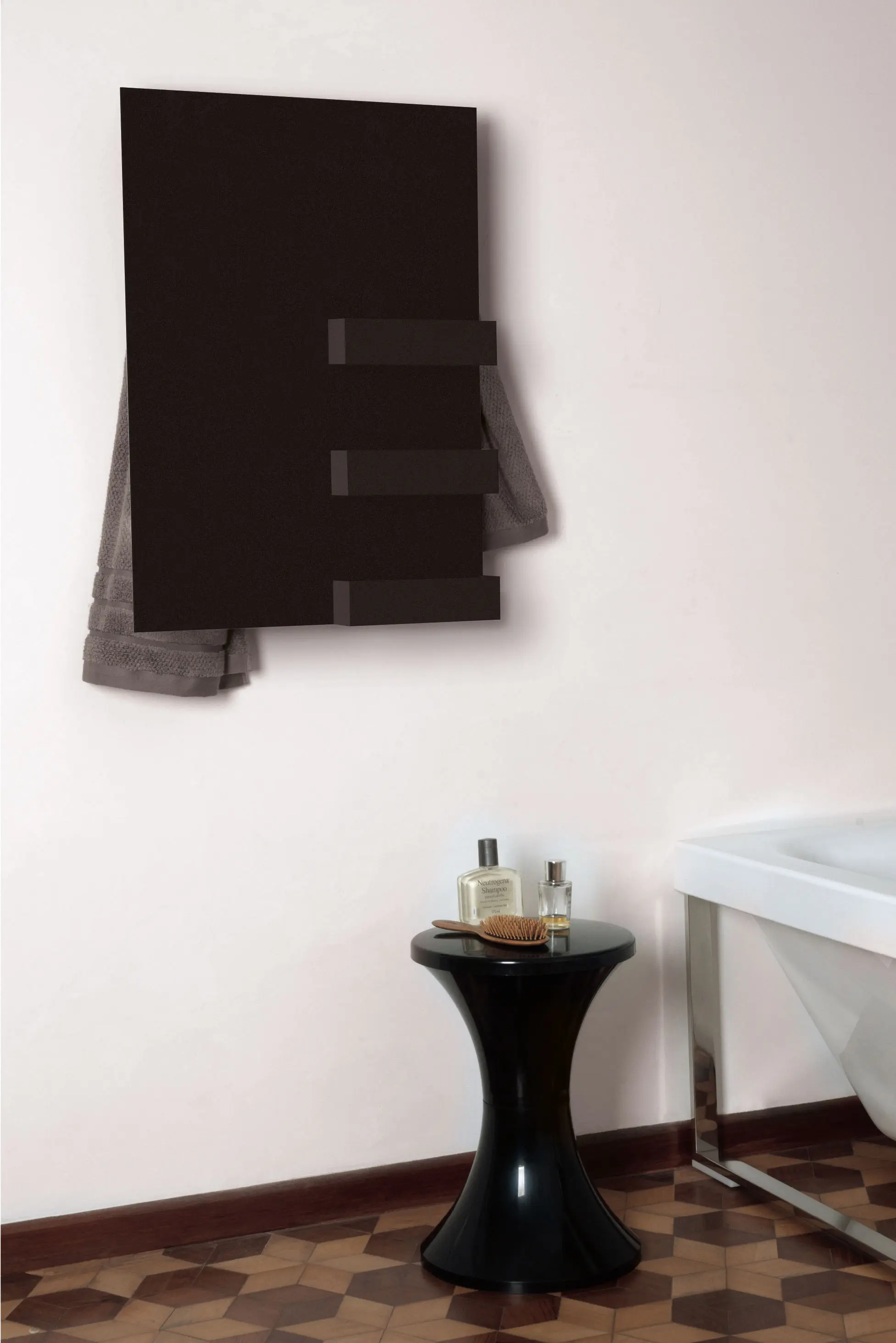mg12 - Geometrici towel warmer rectangle & shelves