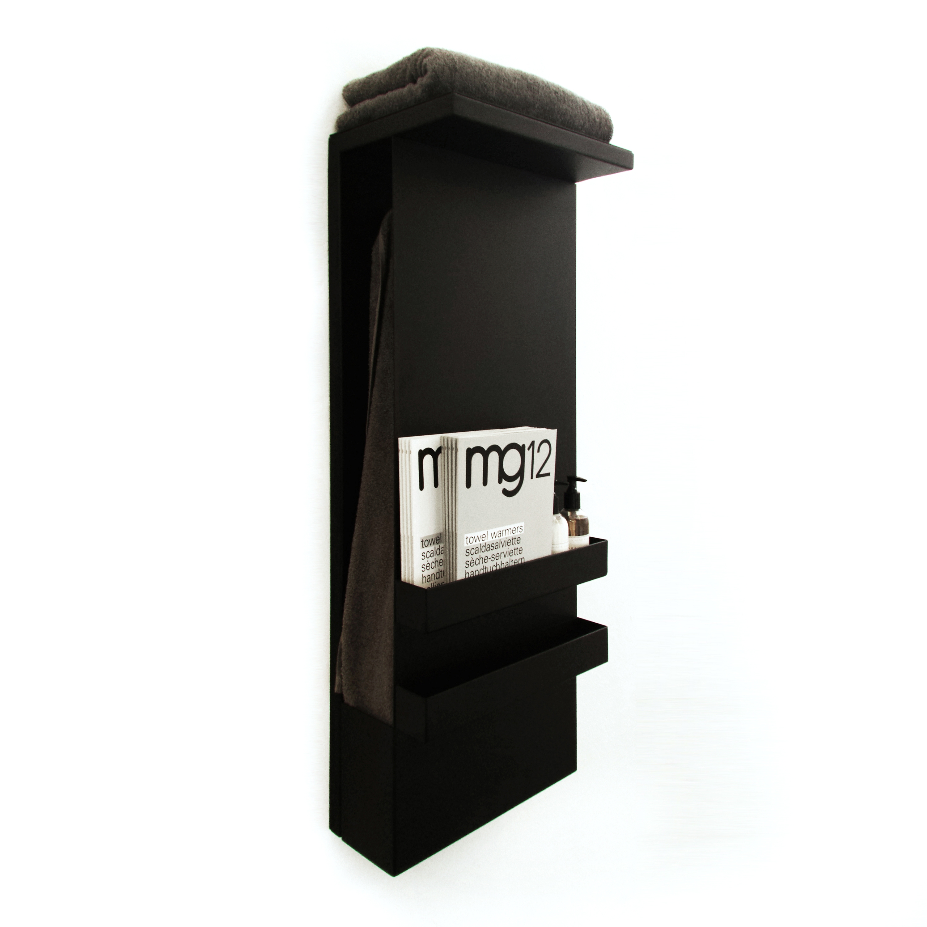 Display product Geometrici towel warmer shelf from manufacturer mg12