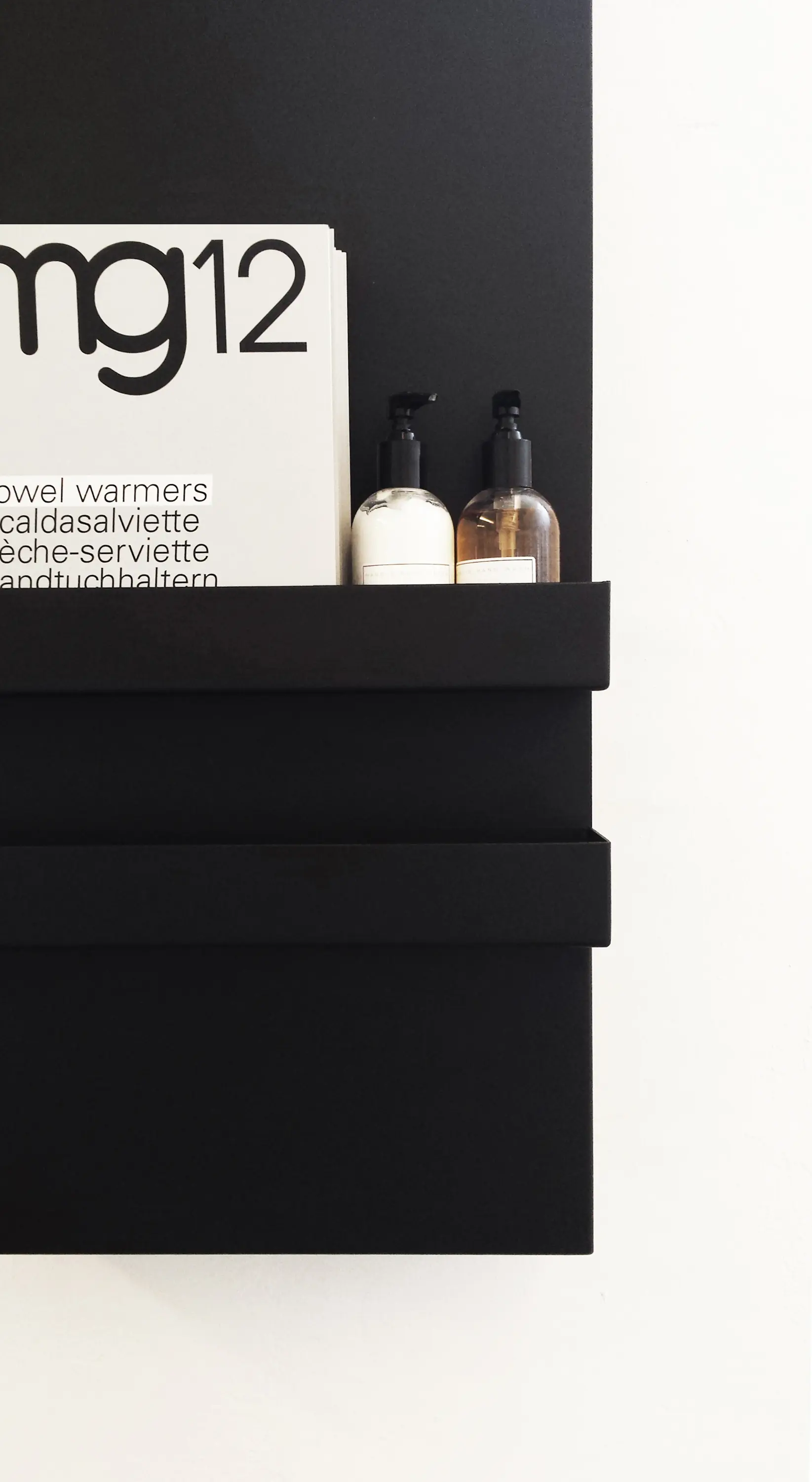 mg12 - Geometrici towel warmer shelf