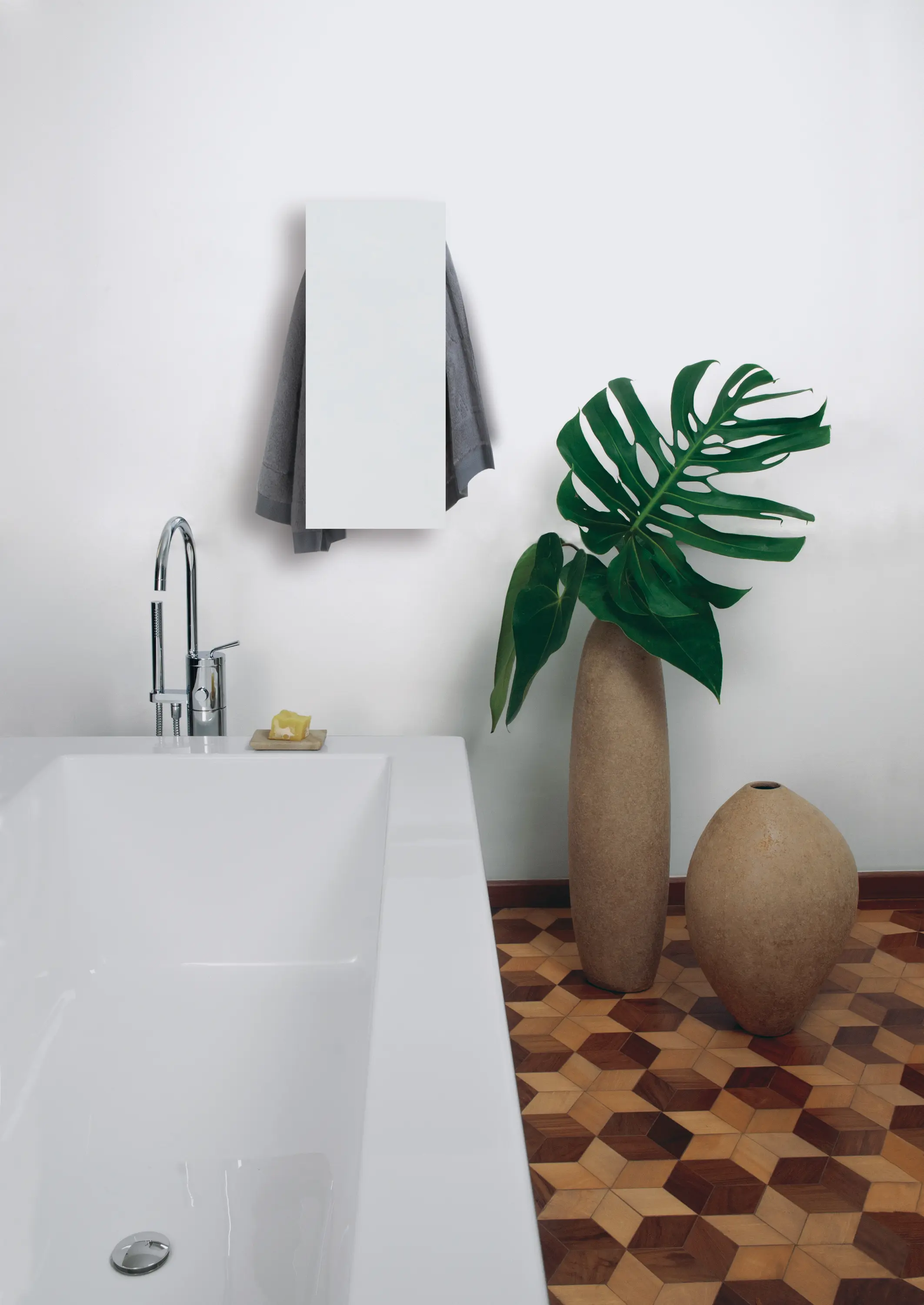 mg12 - Geometrici towel warmer slim