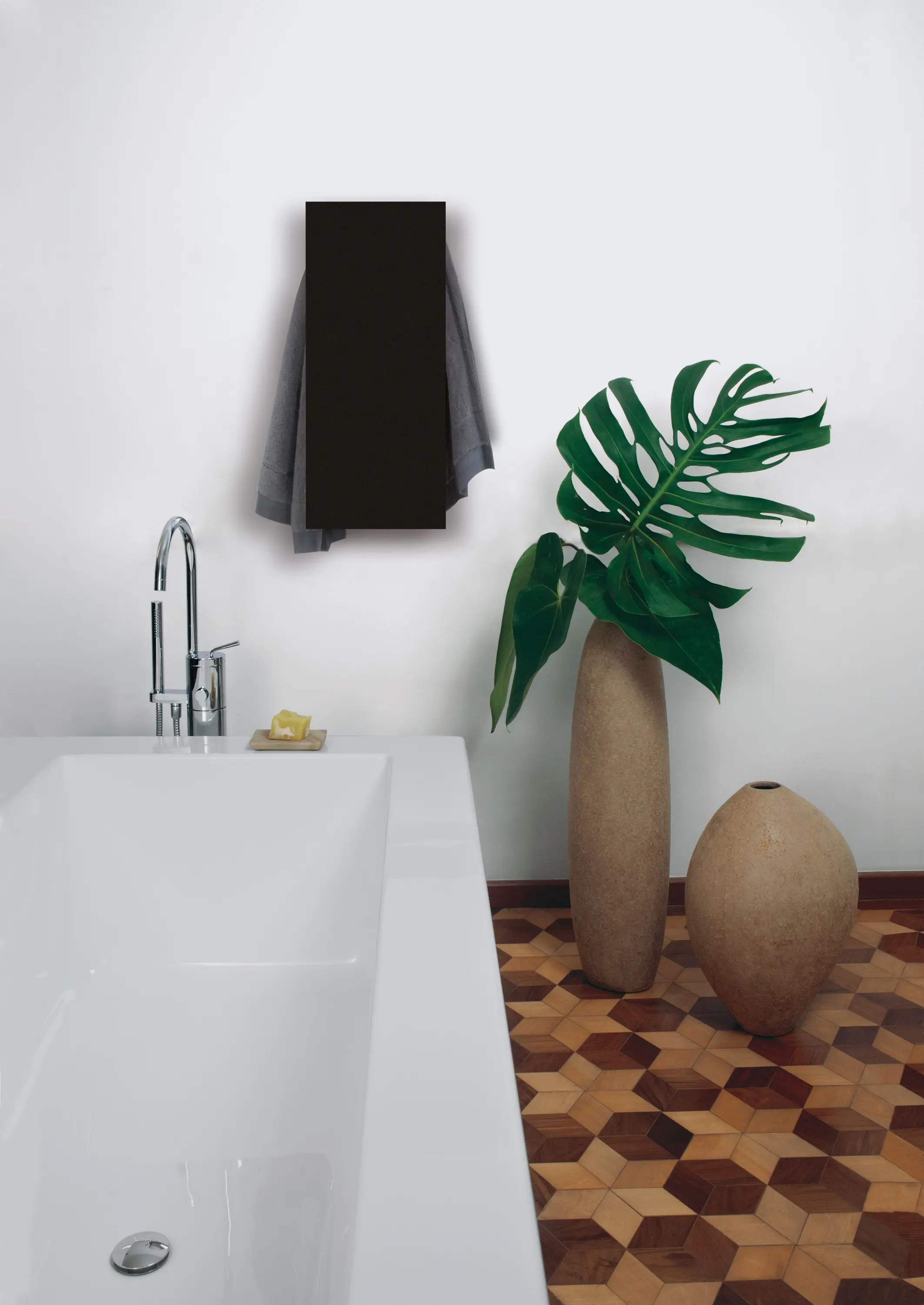 mg12 - Geometrici towel warmer slim