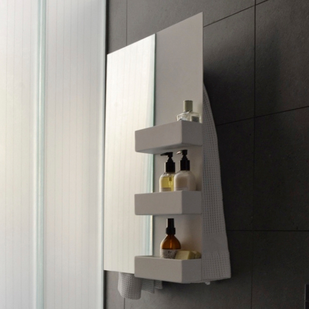 Mostrar el producto Geometrici towel warmer rectangle & shelves mirror del fabricante mg12