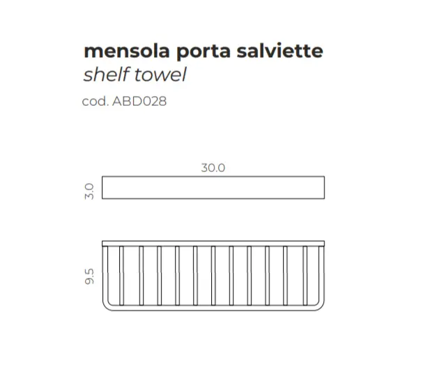 mg12 - Bathtub and shower soap holder / shelf