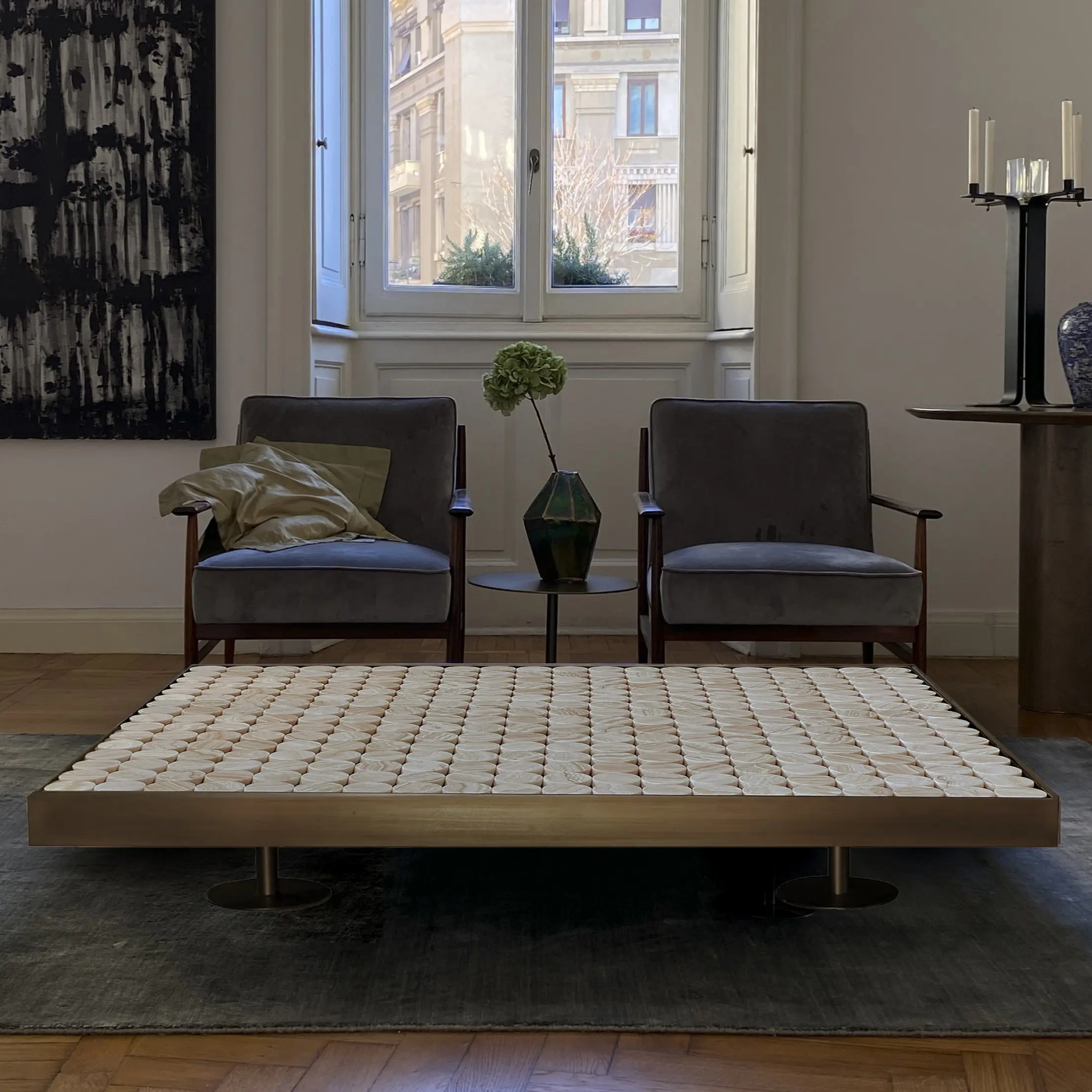 mg12 - Sofia onyx cofee table