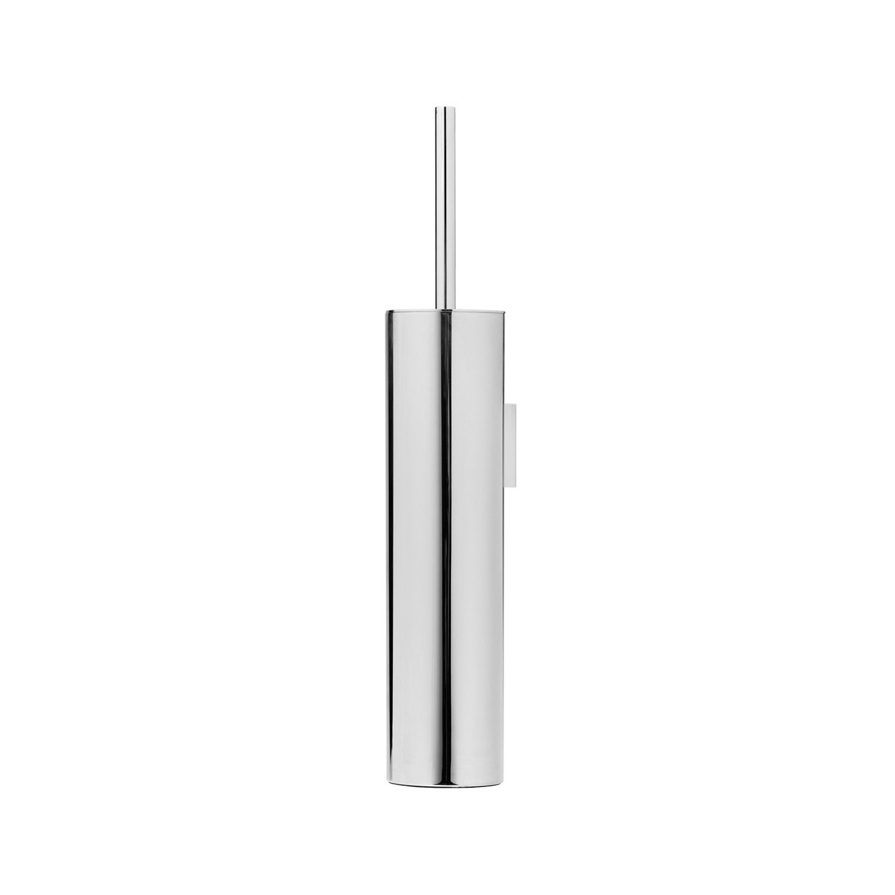 Wall-mounted toilet brush holder