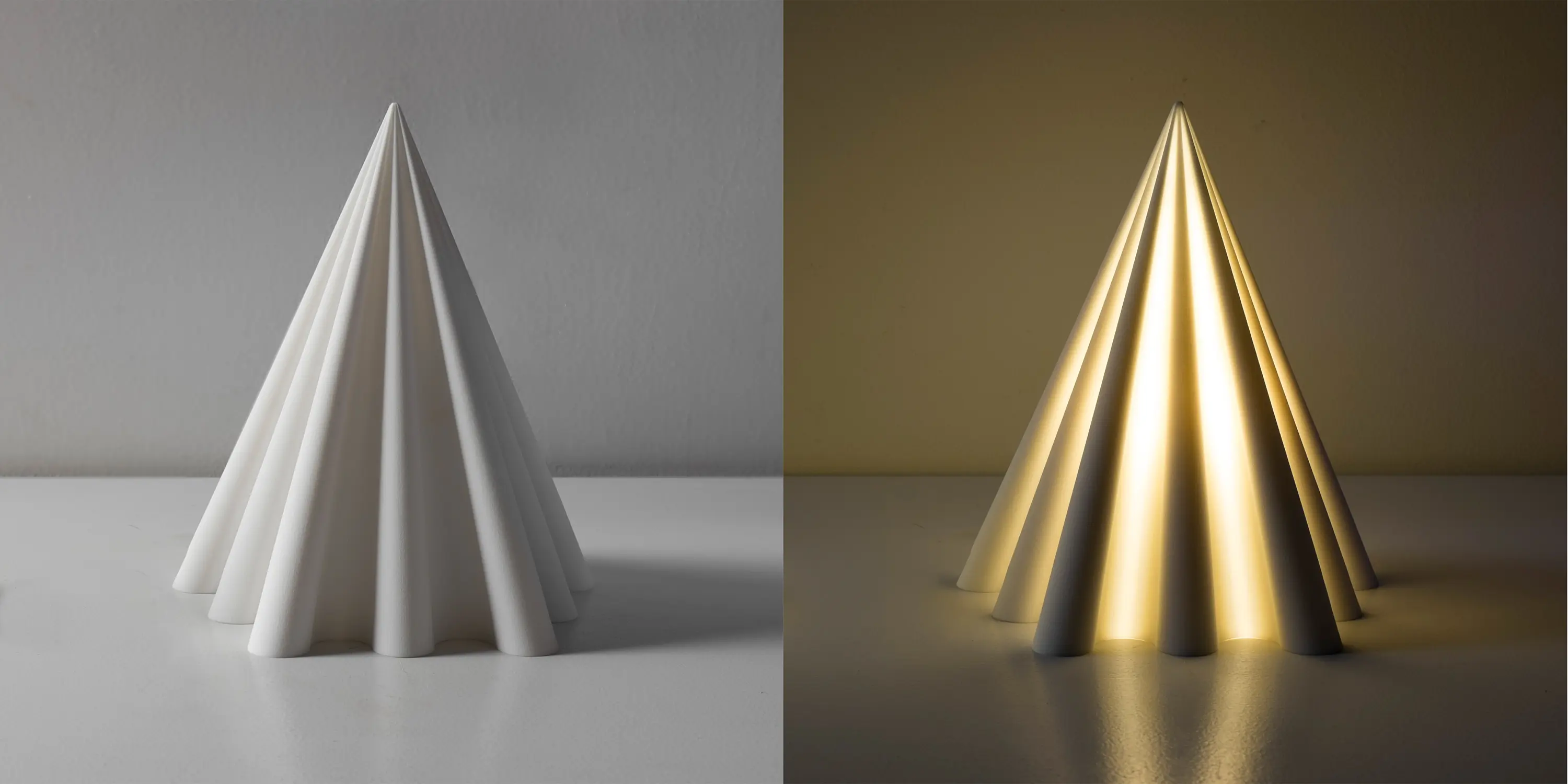 Robert Debbane - Pyramid Table Lamp