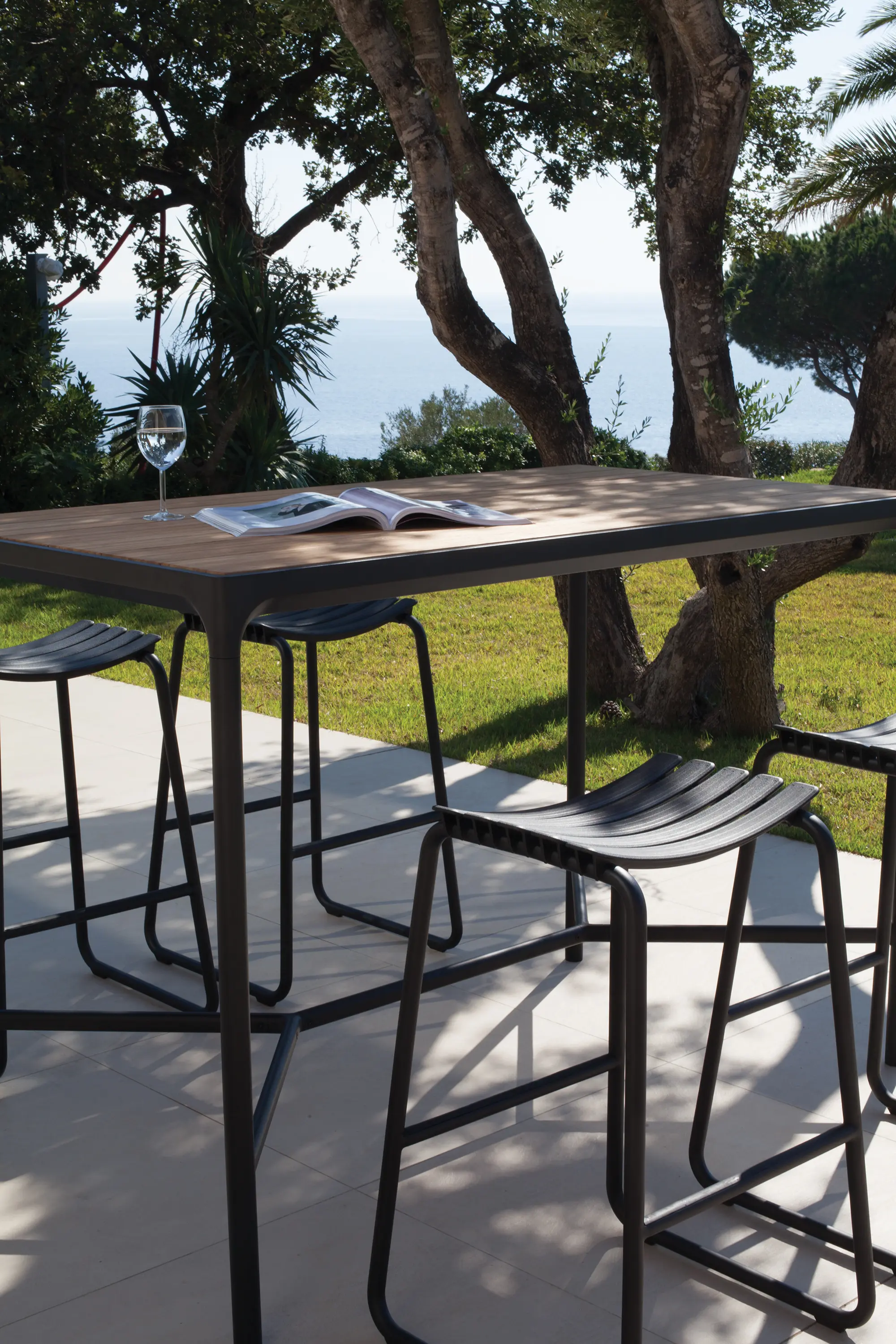 HOUE - FOUR | Dining Table 90x160 Black frame