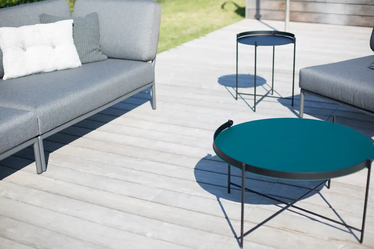 HOUE - EDGE | Tray Table Ø46,5 Olive Green