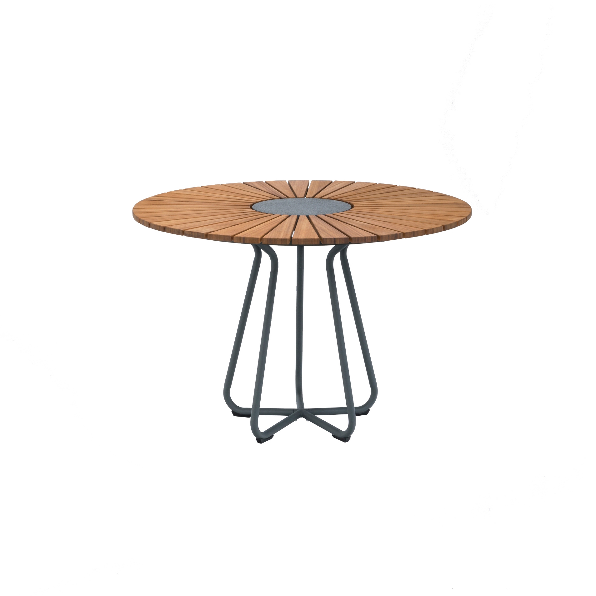 Afficher le produit CIRCLE | Dining Table Ø110 Bamboo du fabricant HOUE
