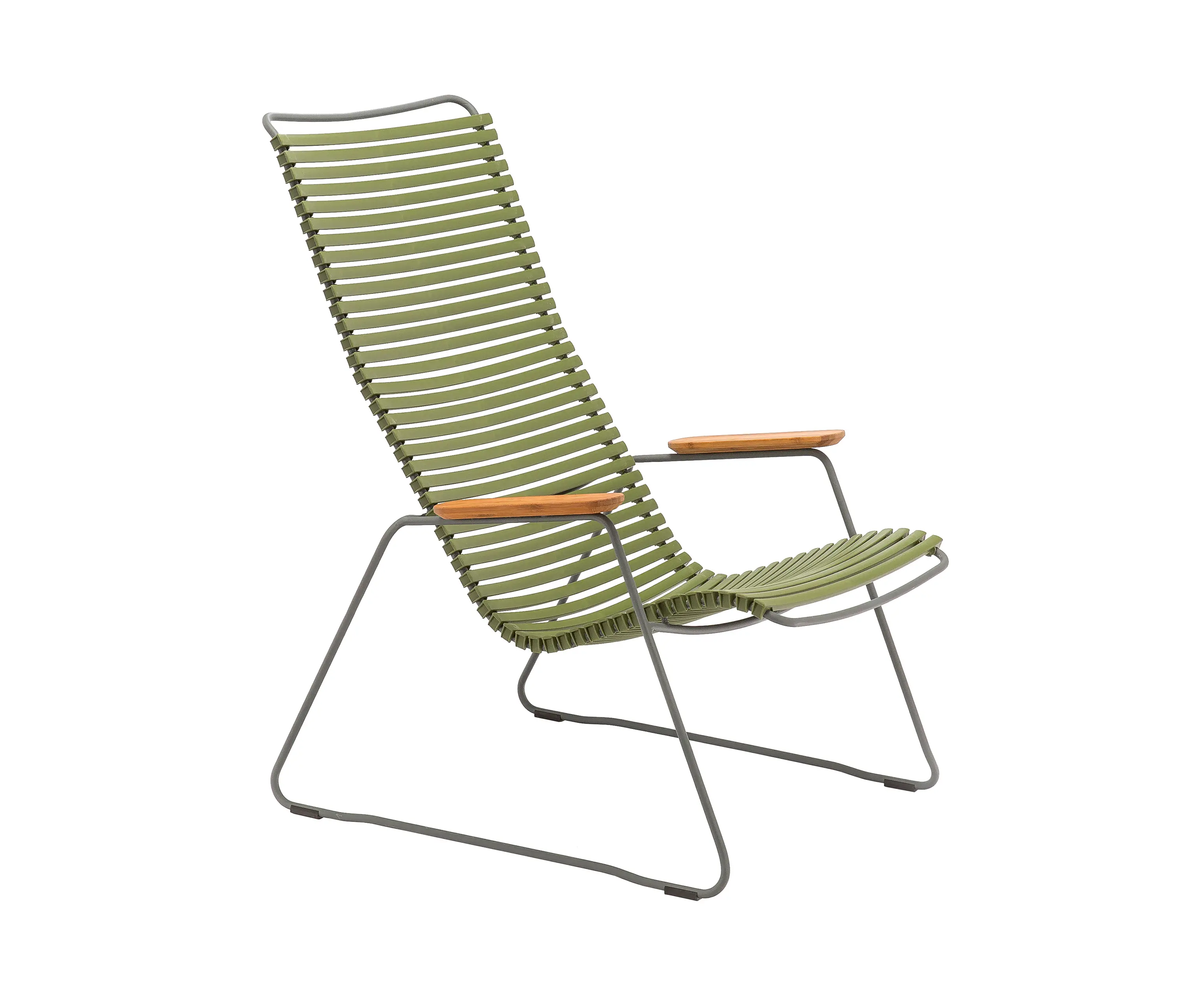 HOUE - CLICK | Lounge Chair Olive Green