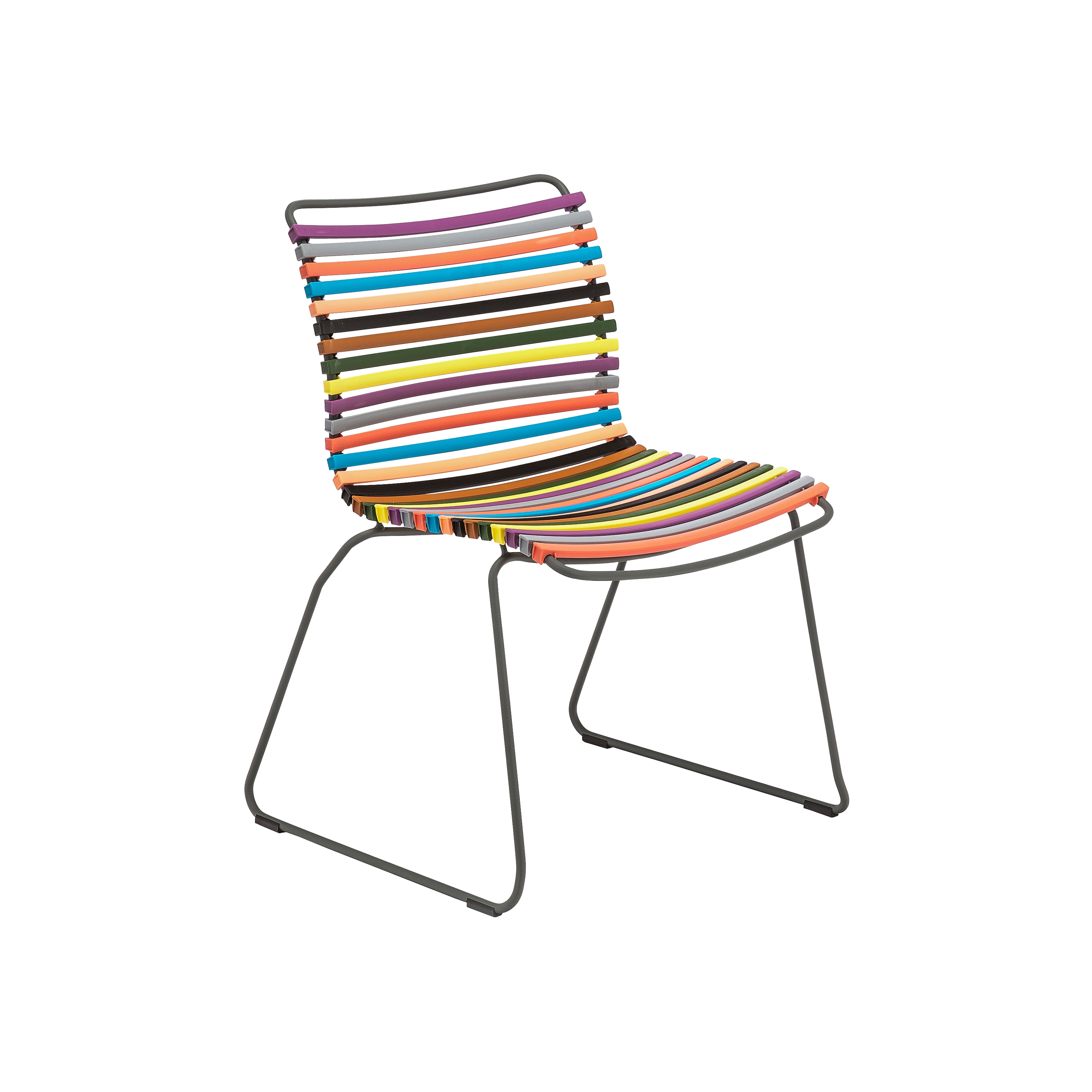 CLICK | Dining Chair Multi Color 1 No Armrest