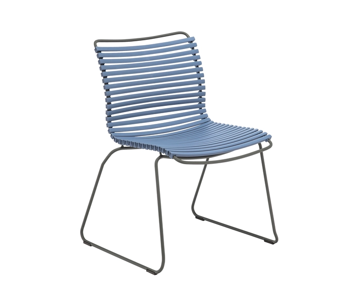 CLICK | DINING CHAIR PIGEON BLUE NO ARMREST - Chairs from HOUE | Architonic