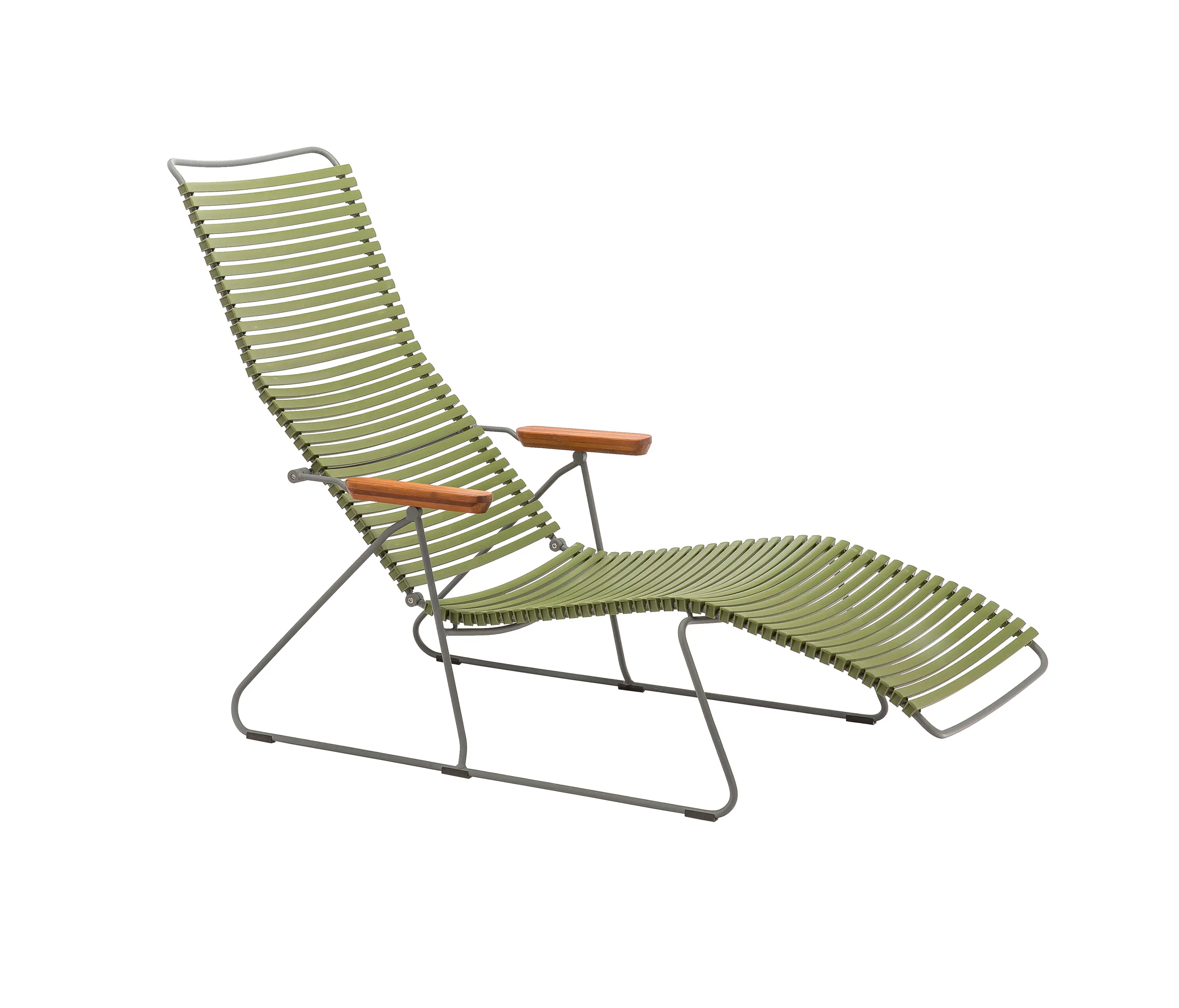 HOUE - CLICK | Sunlounger Olive Green
