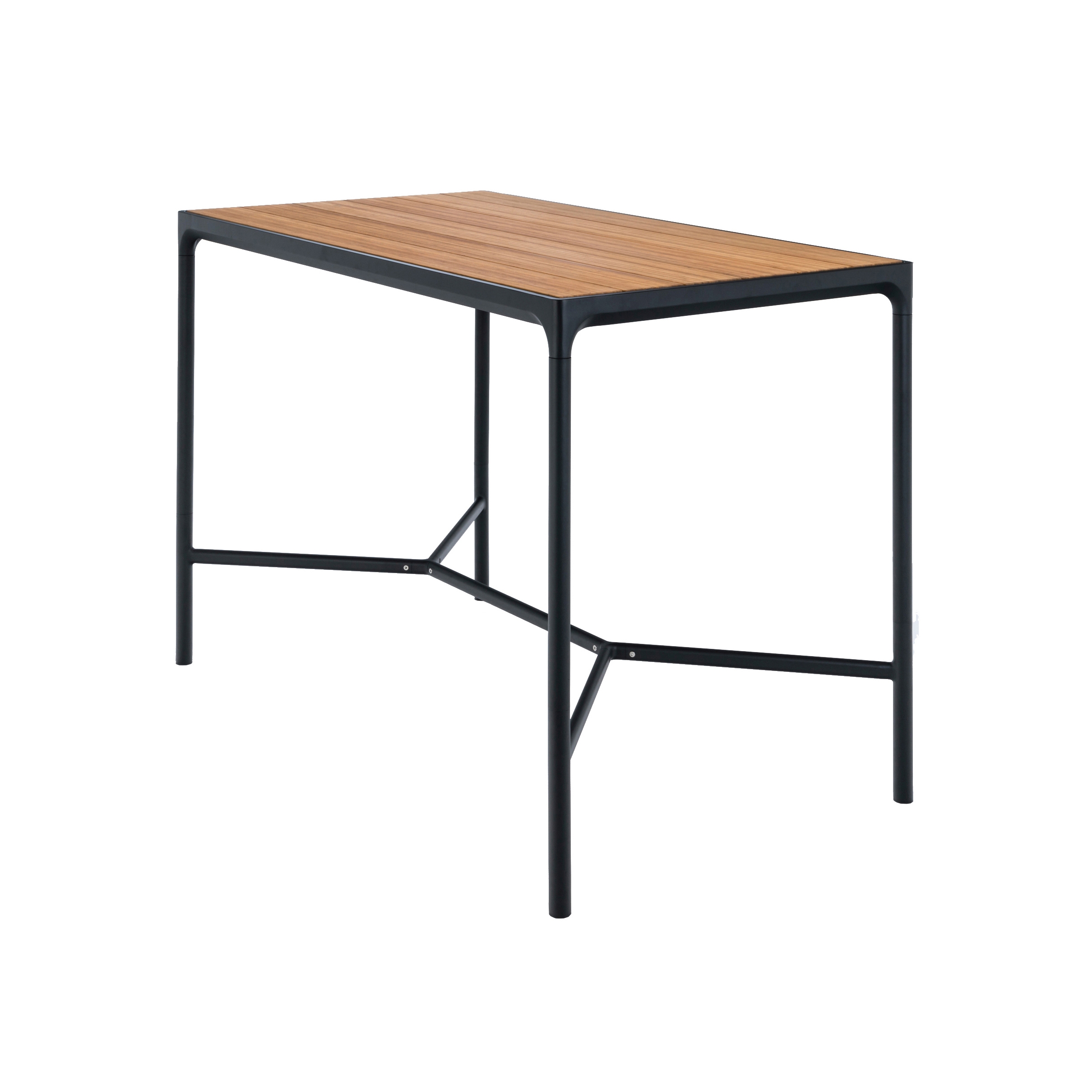 Afficher le produit FOUR | Bar Table 90x160 Black frame du fabricant HOUE