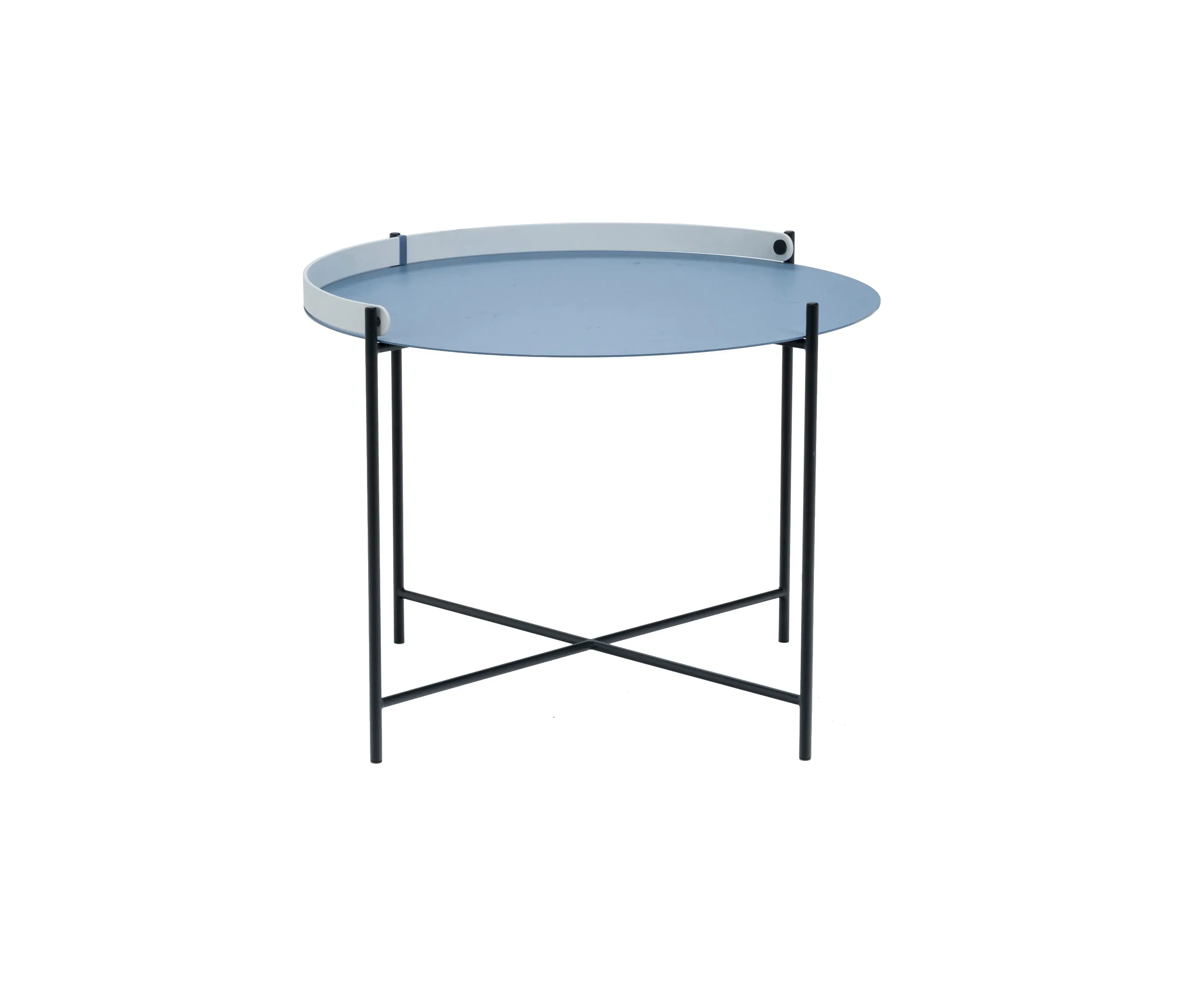 HOUE - EDGE | Table Ø46 Pigeon Blue