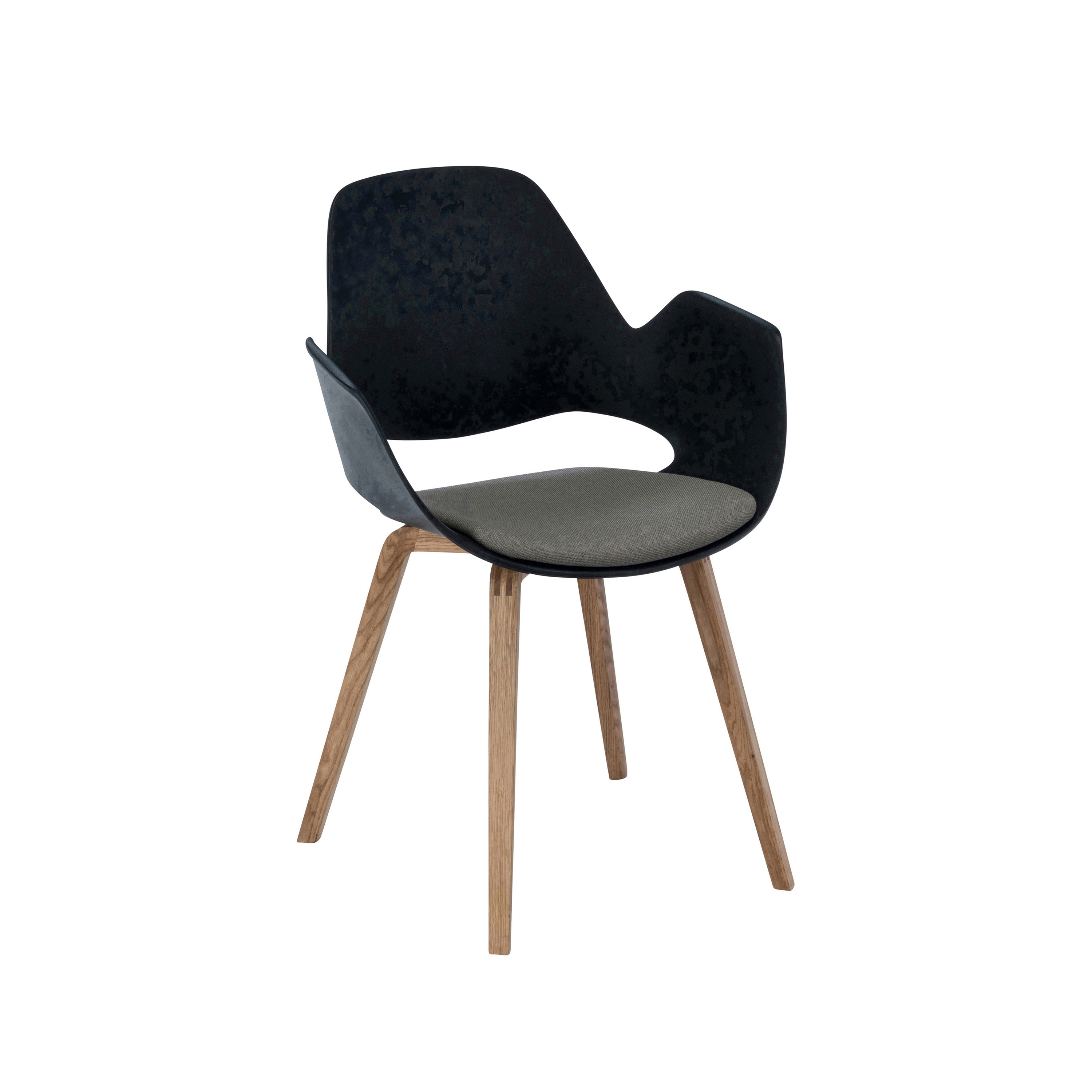 FALK | Dining Armchair - Oiled oak legs Warm Clay Seat