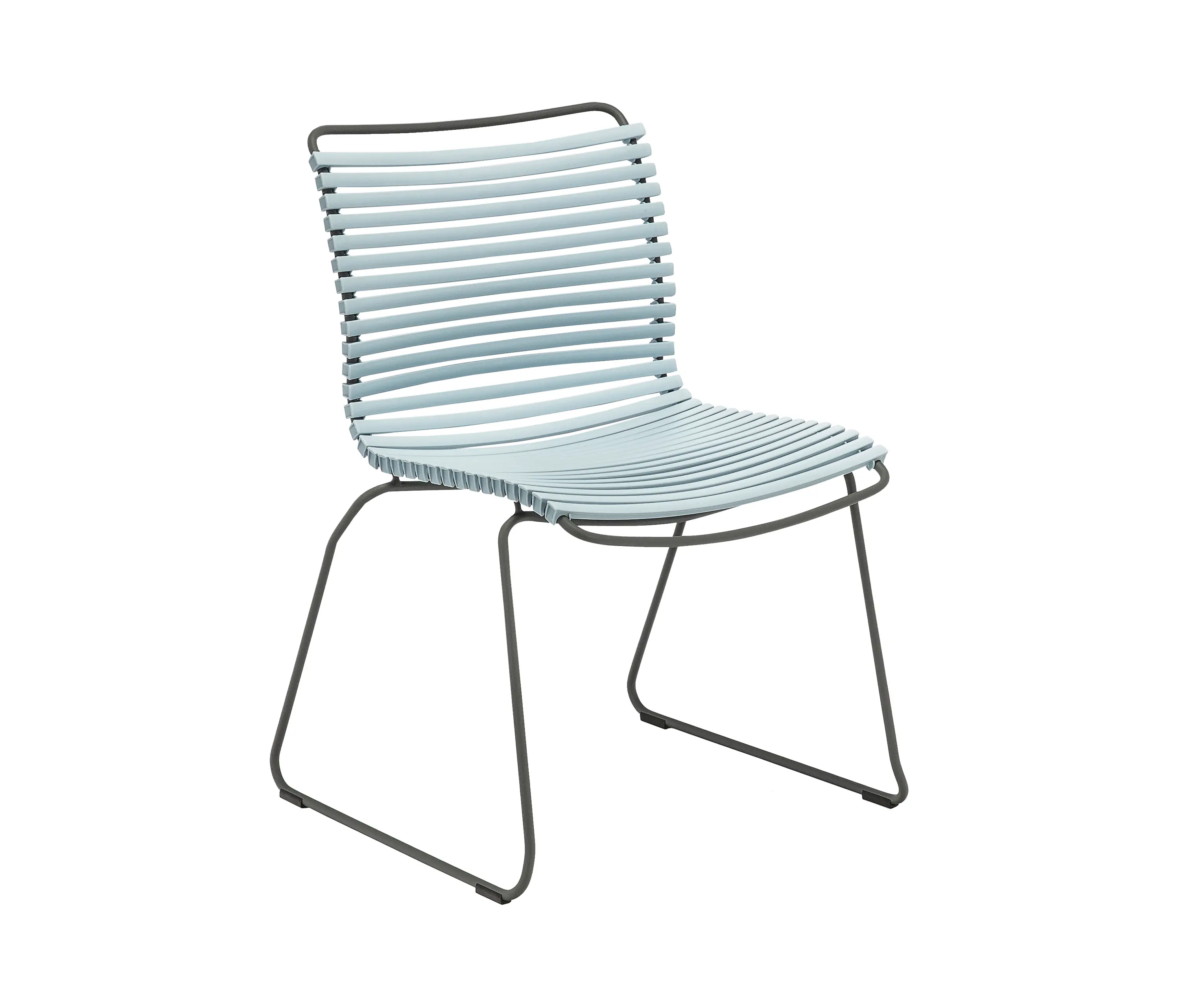 HOUE - CLICK | Dining Chair Dusty Light Blue No Armrest