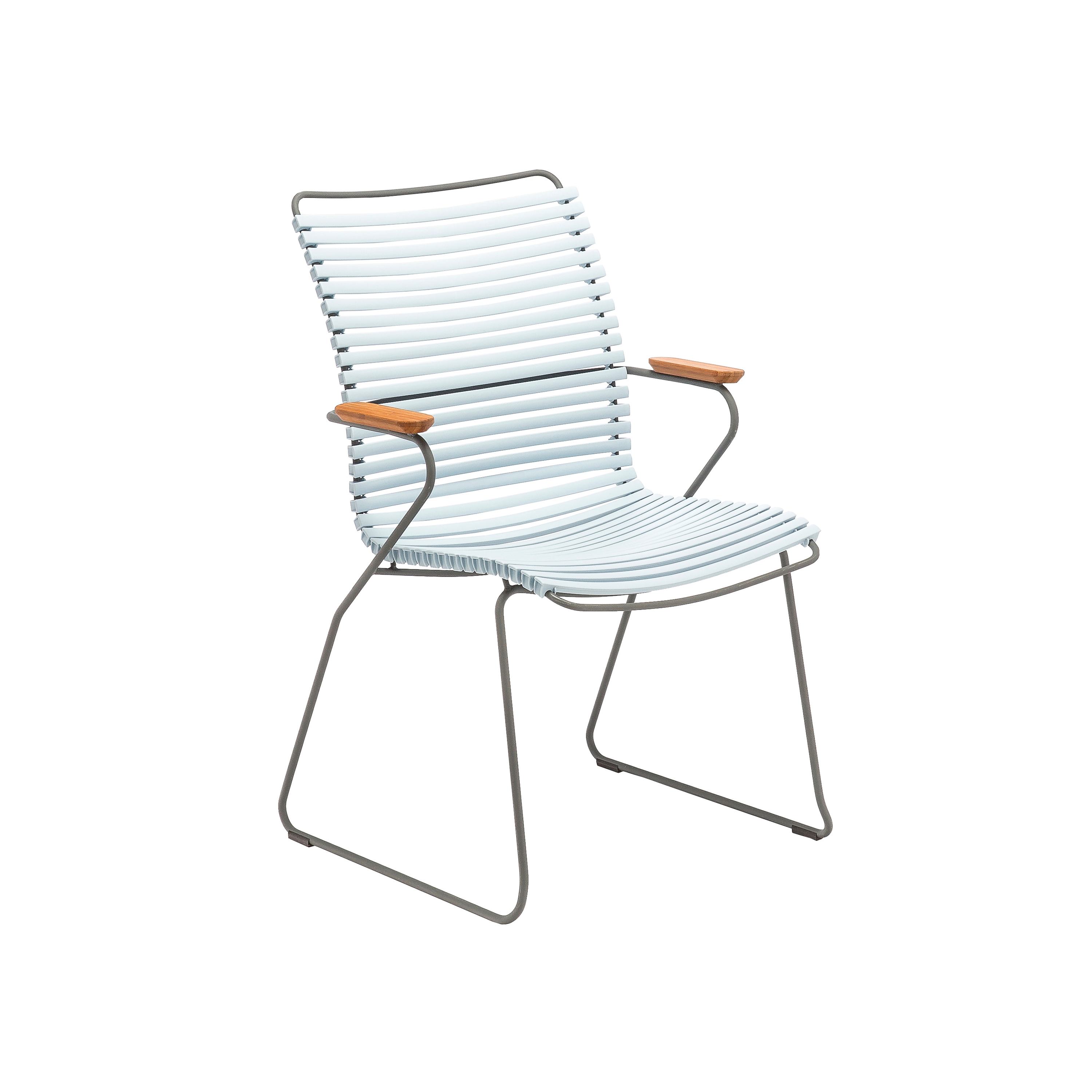 CLICK | Dining Chair Dusty Light Blue Tall Back