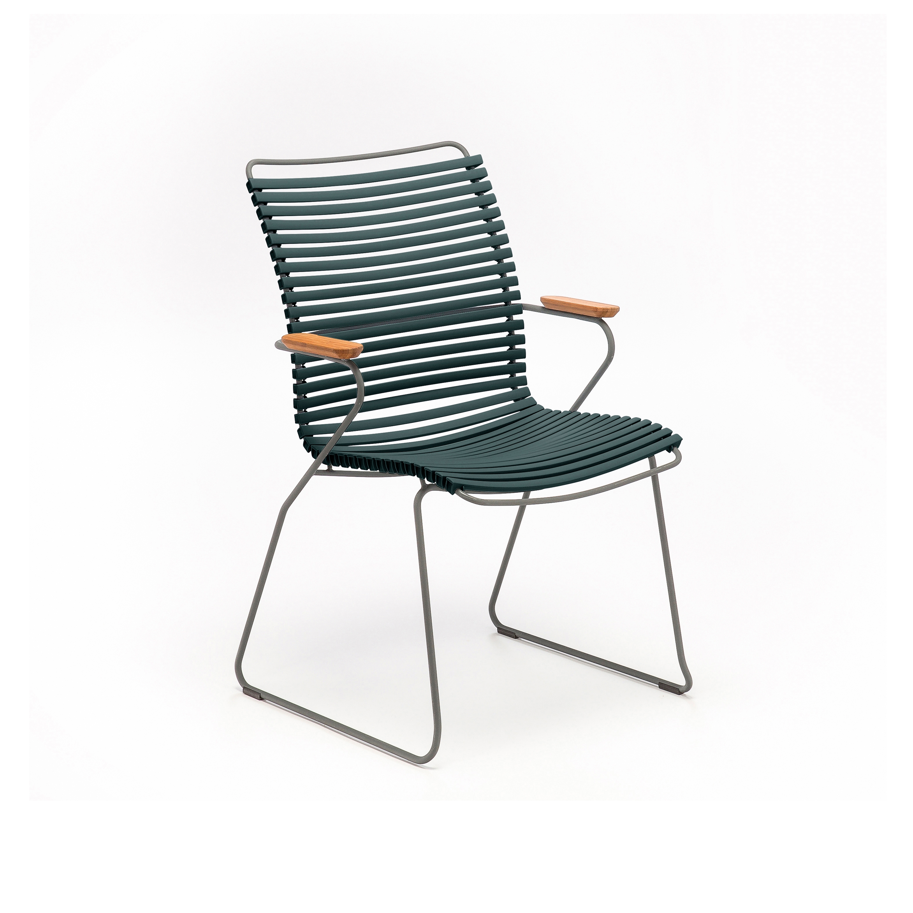 CLICK | Dining Chair Pine Green Tall Back