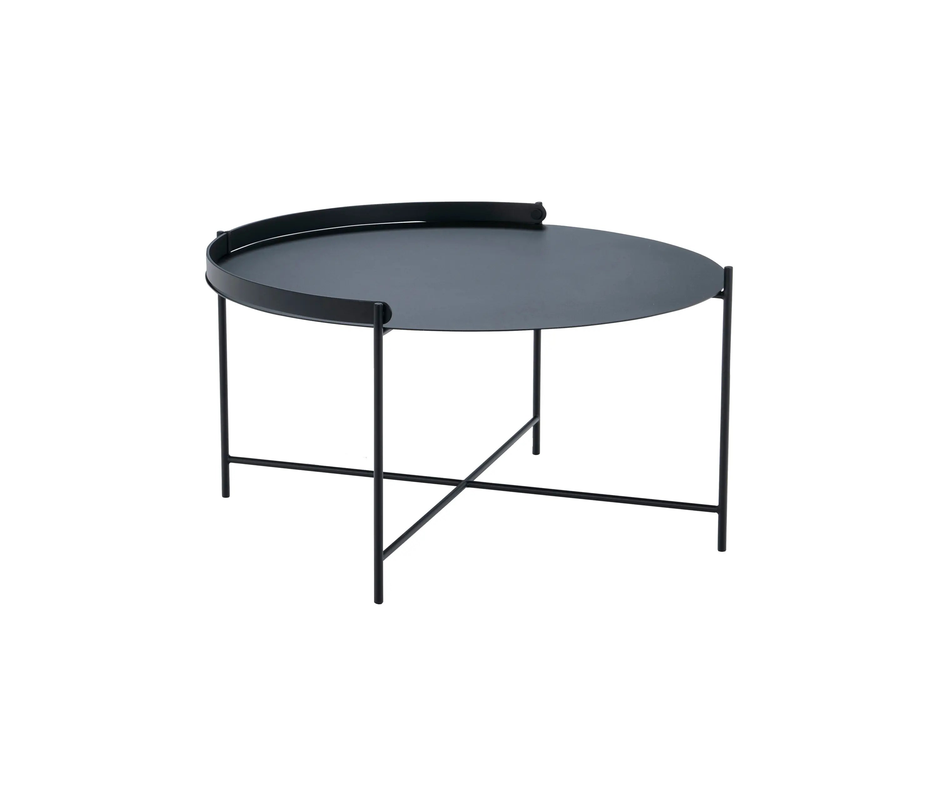 HOUE - EDGE | Tray Table Ø76 Black