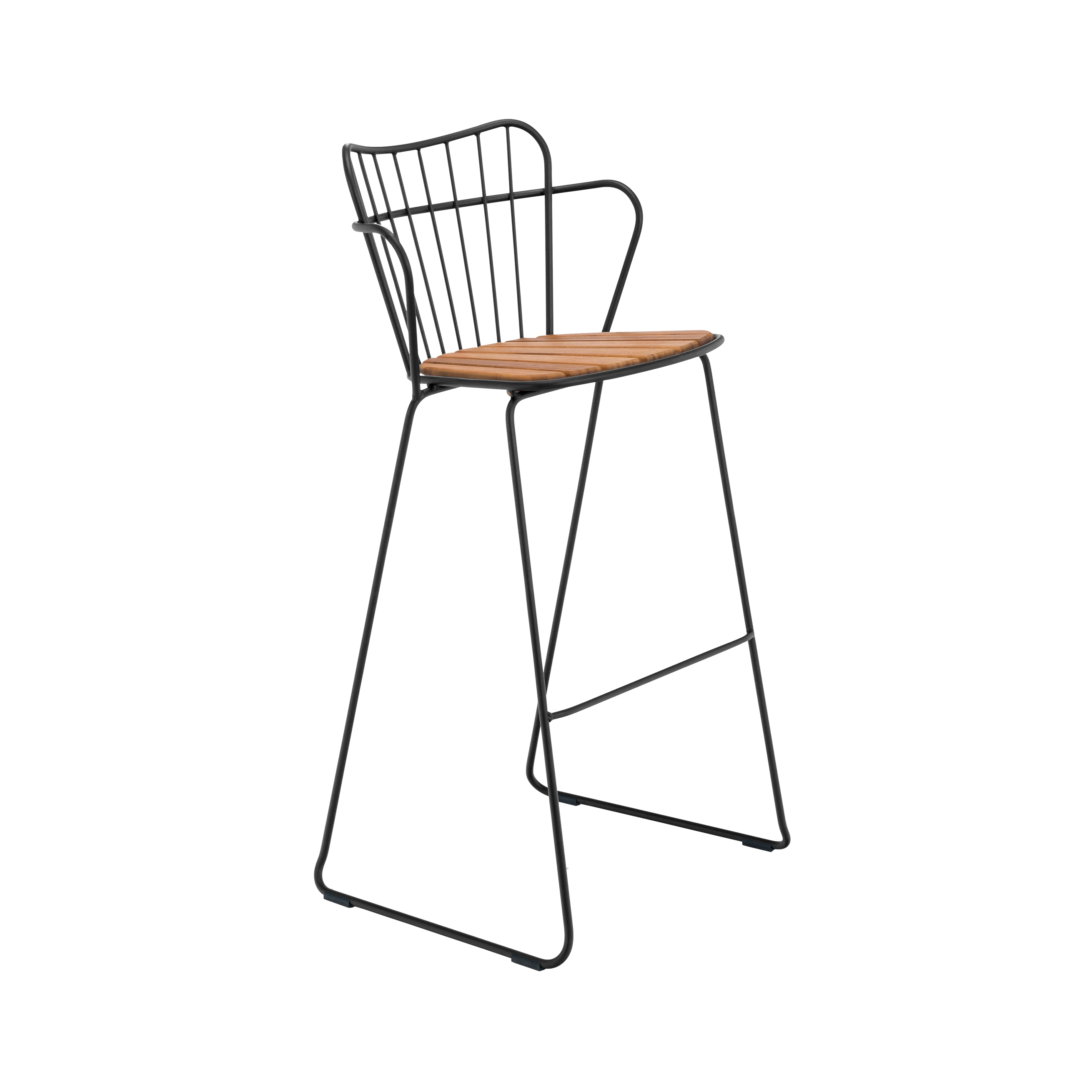 Afficher le produit PAON | Bar Stool Black du fabricant HOUE