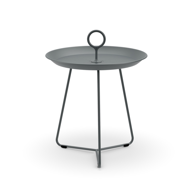 EYELET | Table Ø45, dark grey