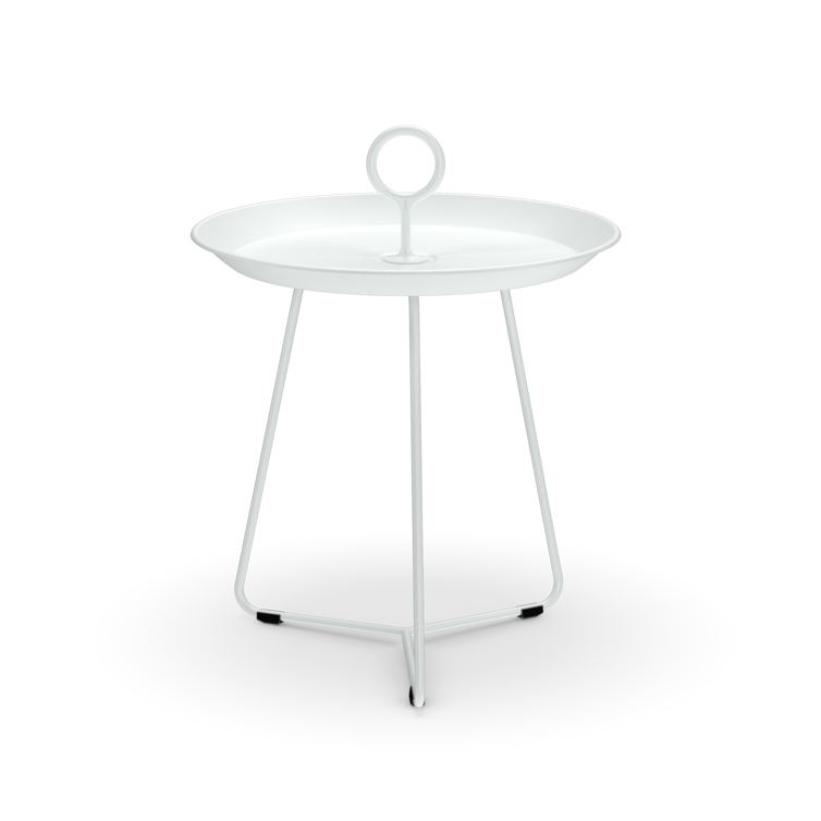 EYELET | Table Ø45, muted white