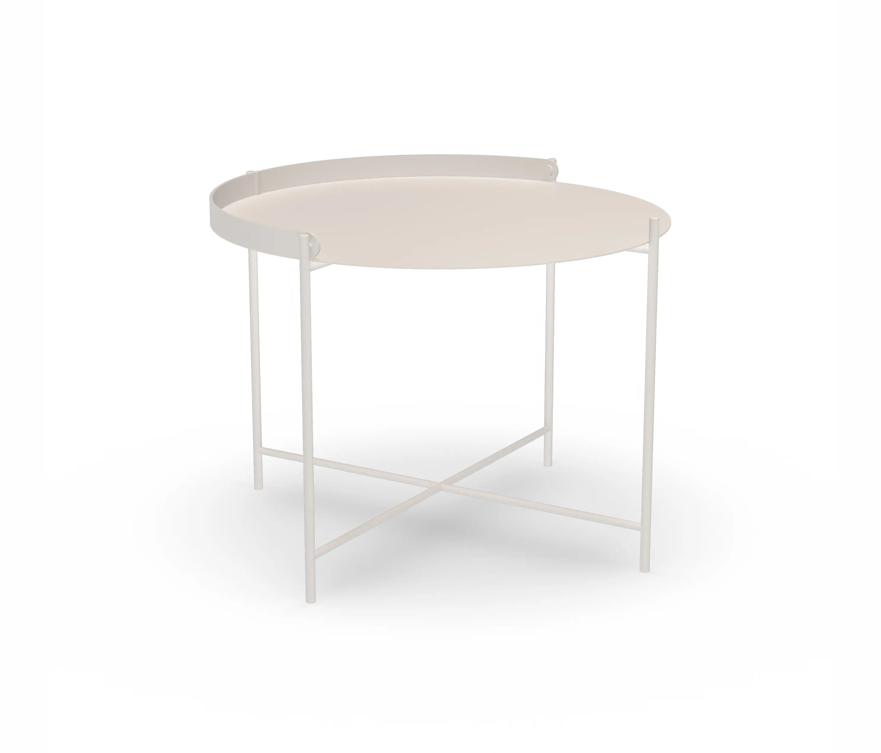 HOUE - EDGE | Tray Table Ø62 Muted White
