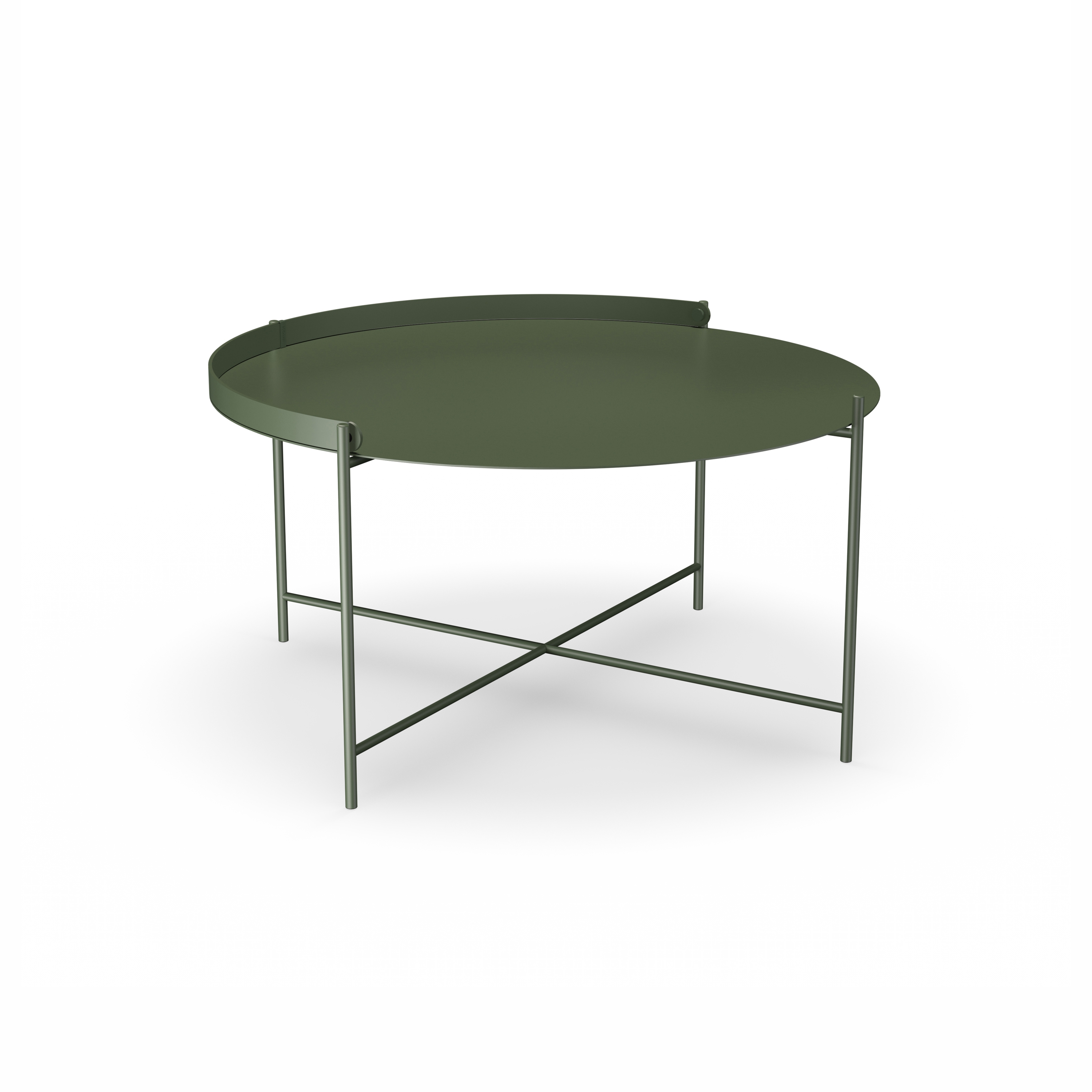 Produkt EDGE | Tray Table Ø76 Olive Green des Herstellers HOUE anzeigen