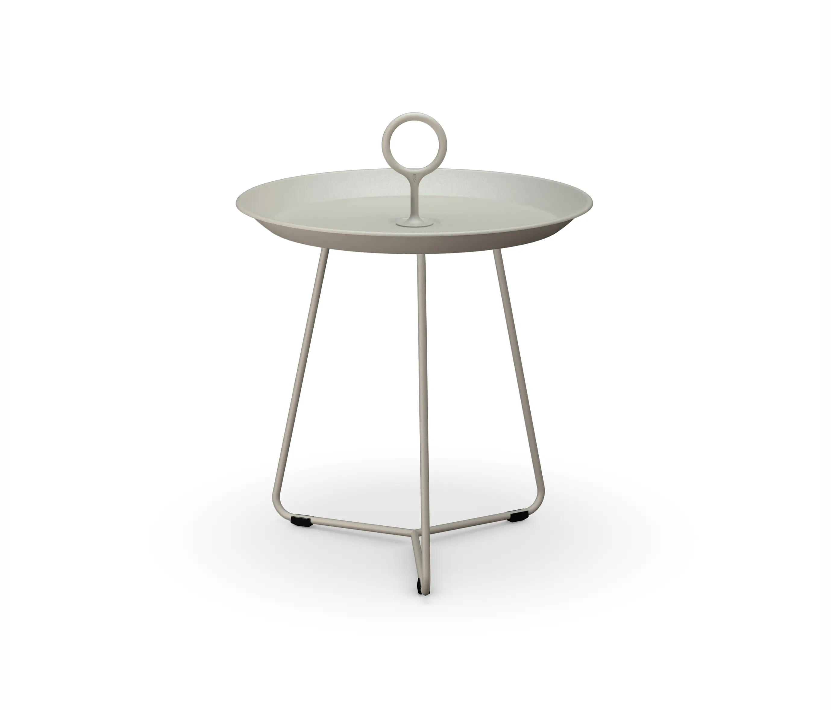HOUE - EYELET | Tray Table Ø45 Beige